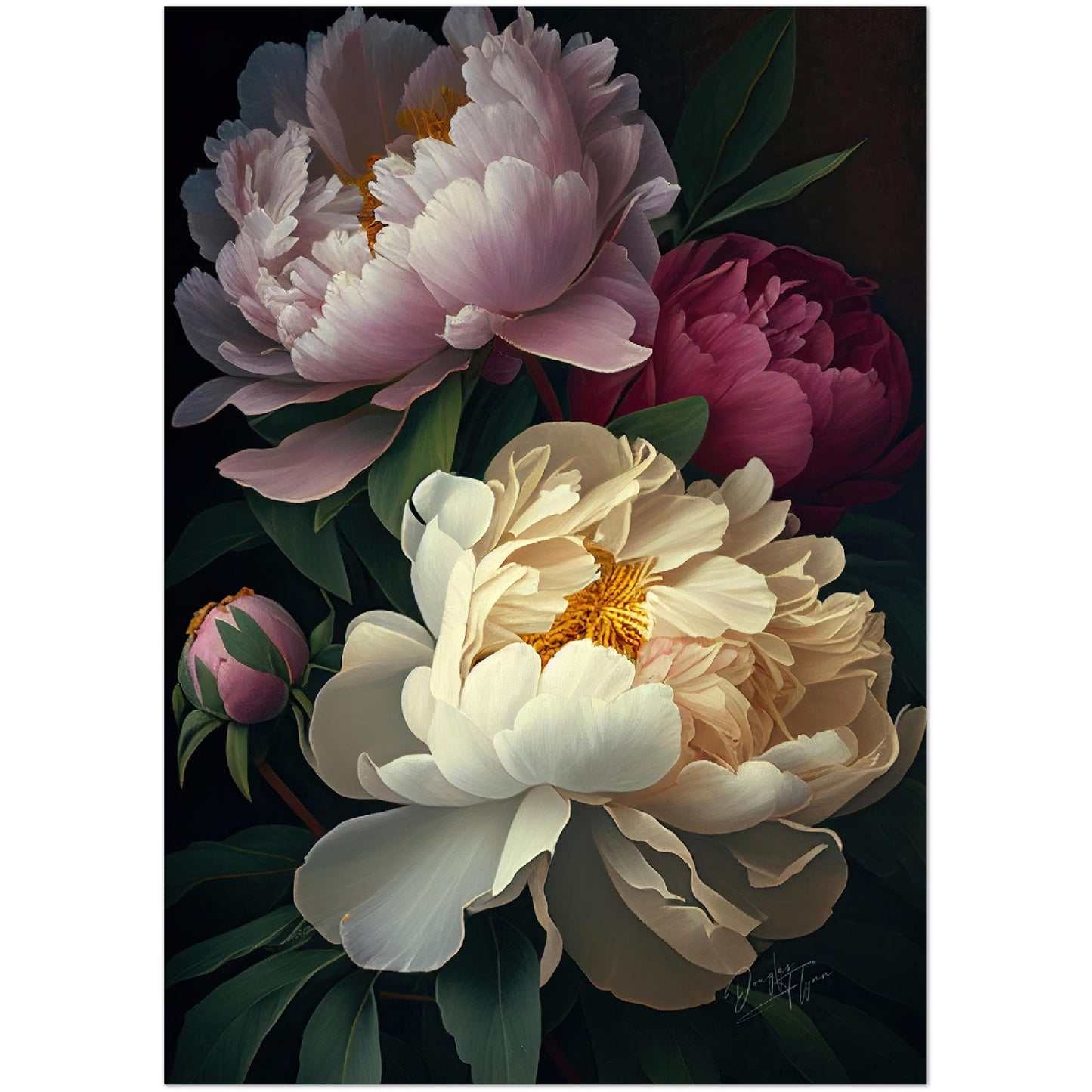 »Garden of Romance« retro poster