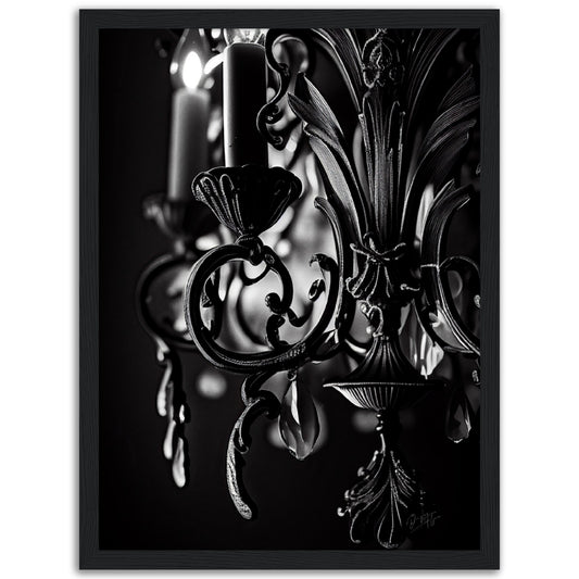 »Chandelier Simplicity« poster