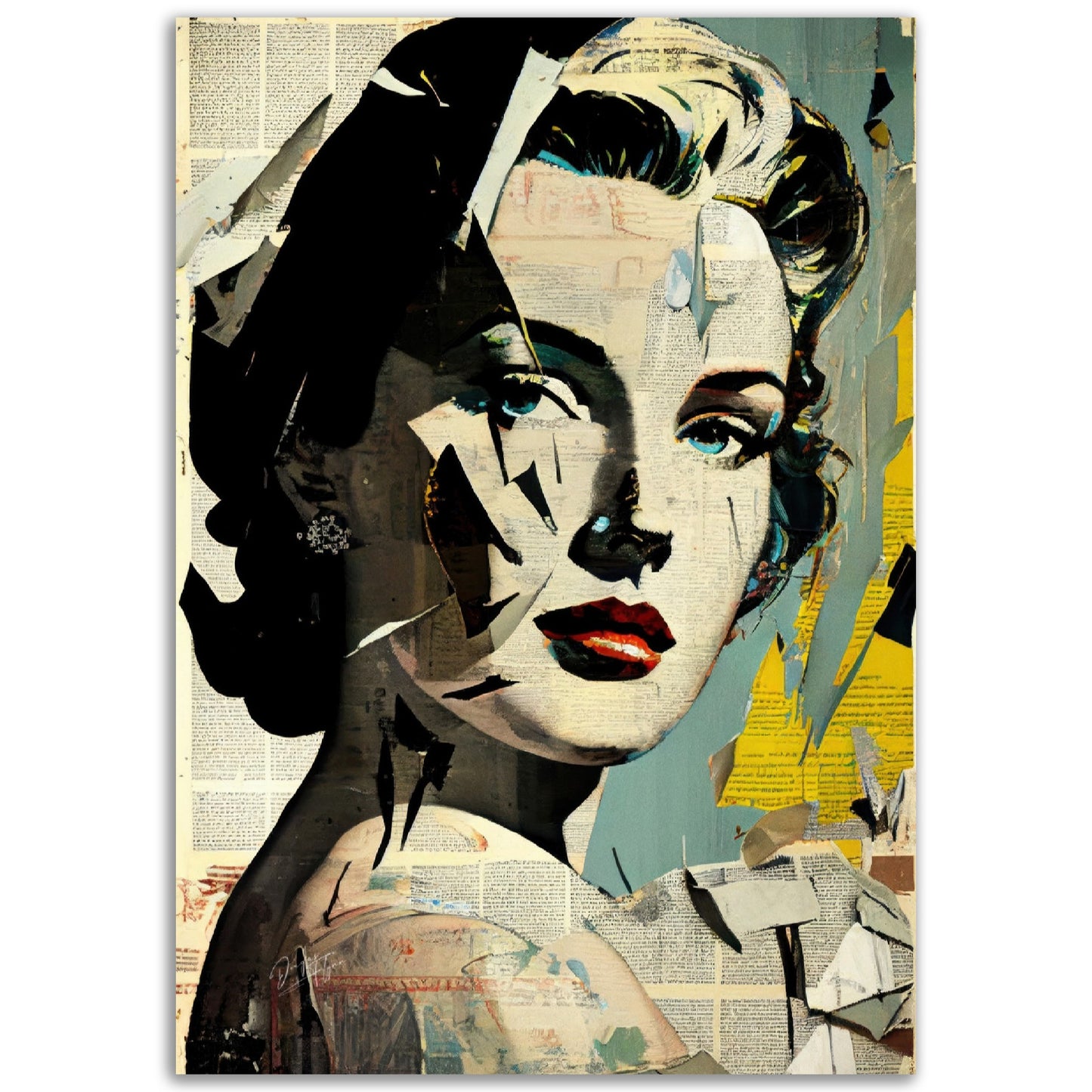 »Kaleidoscope« retroposter
