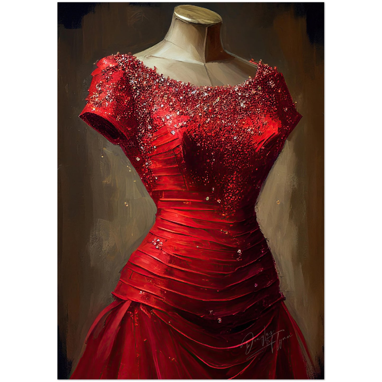 »Shimmering Scarlet Sirene«