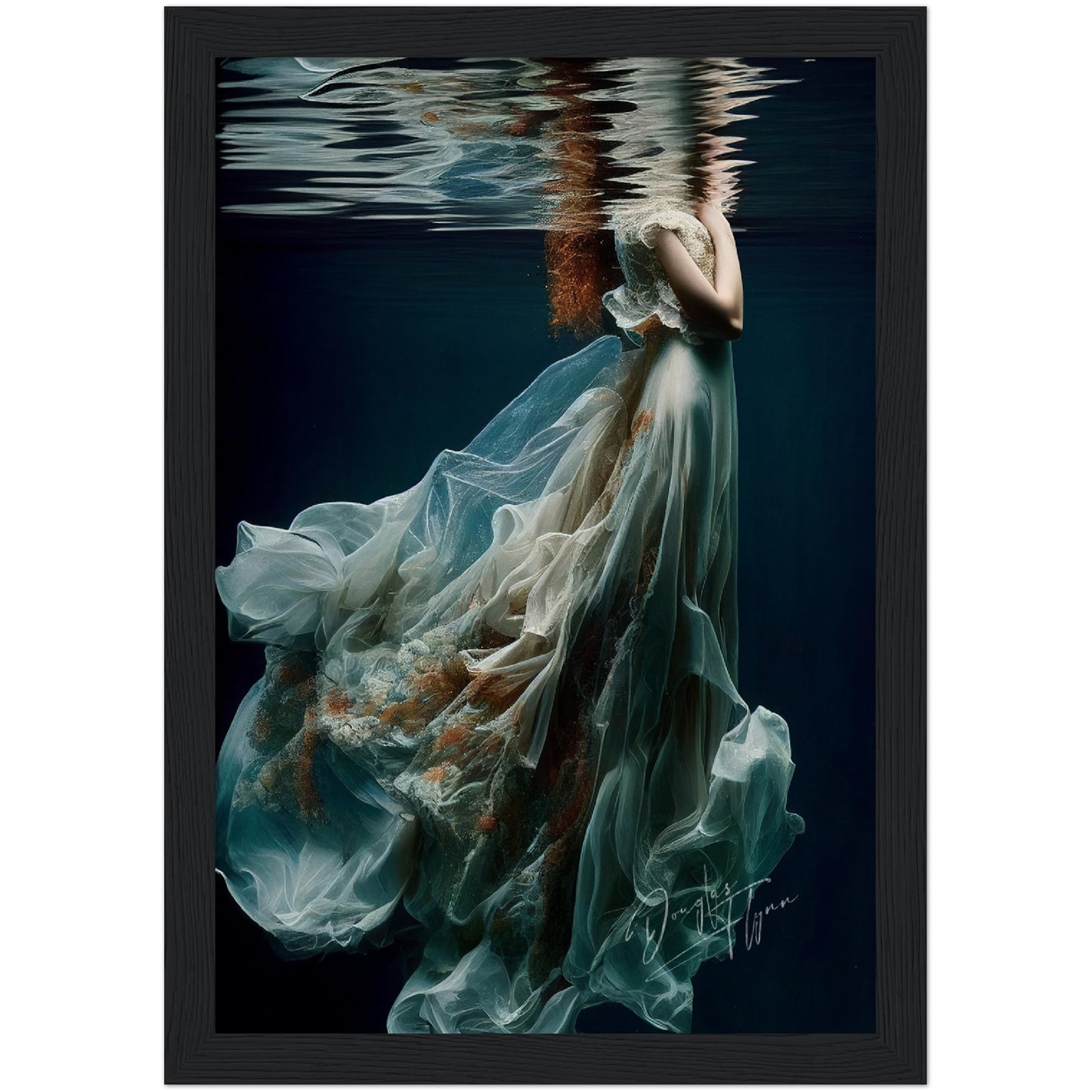 »Ariel's Oceanic Romance« retro poster