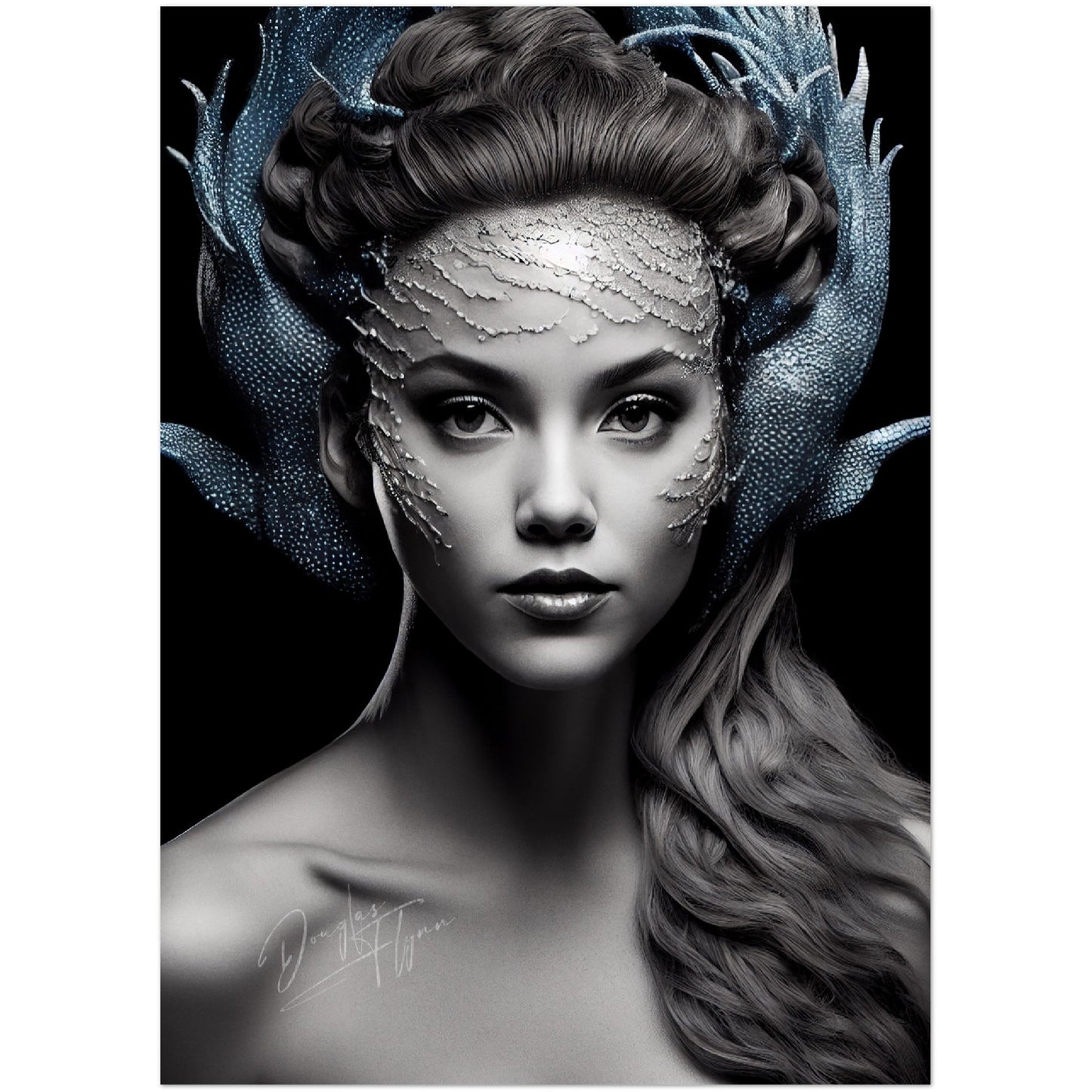 »Mermaid Fashion« retro poster