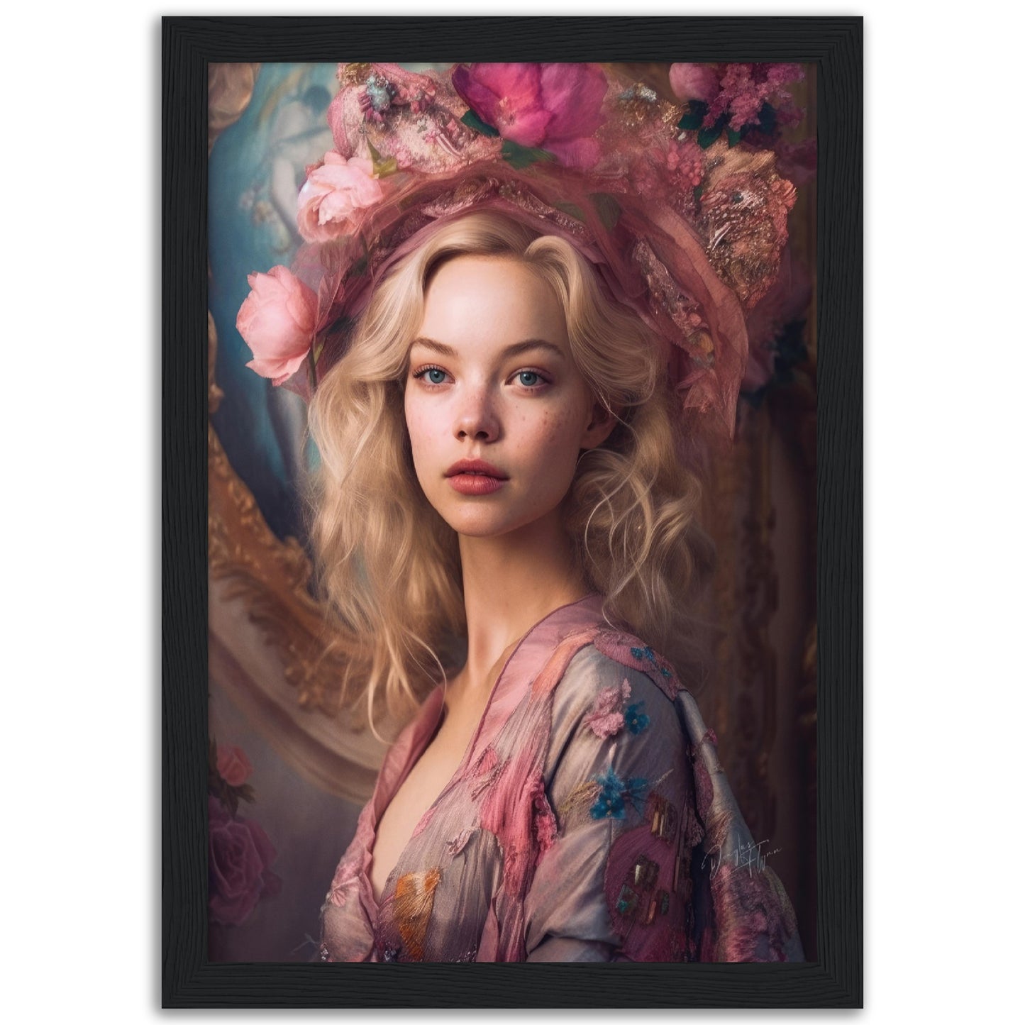 »Whimsical Courtly Delights« poster