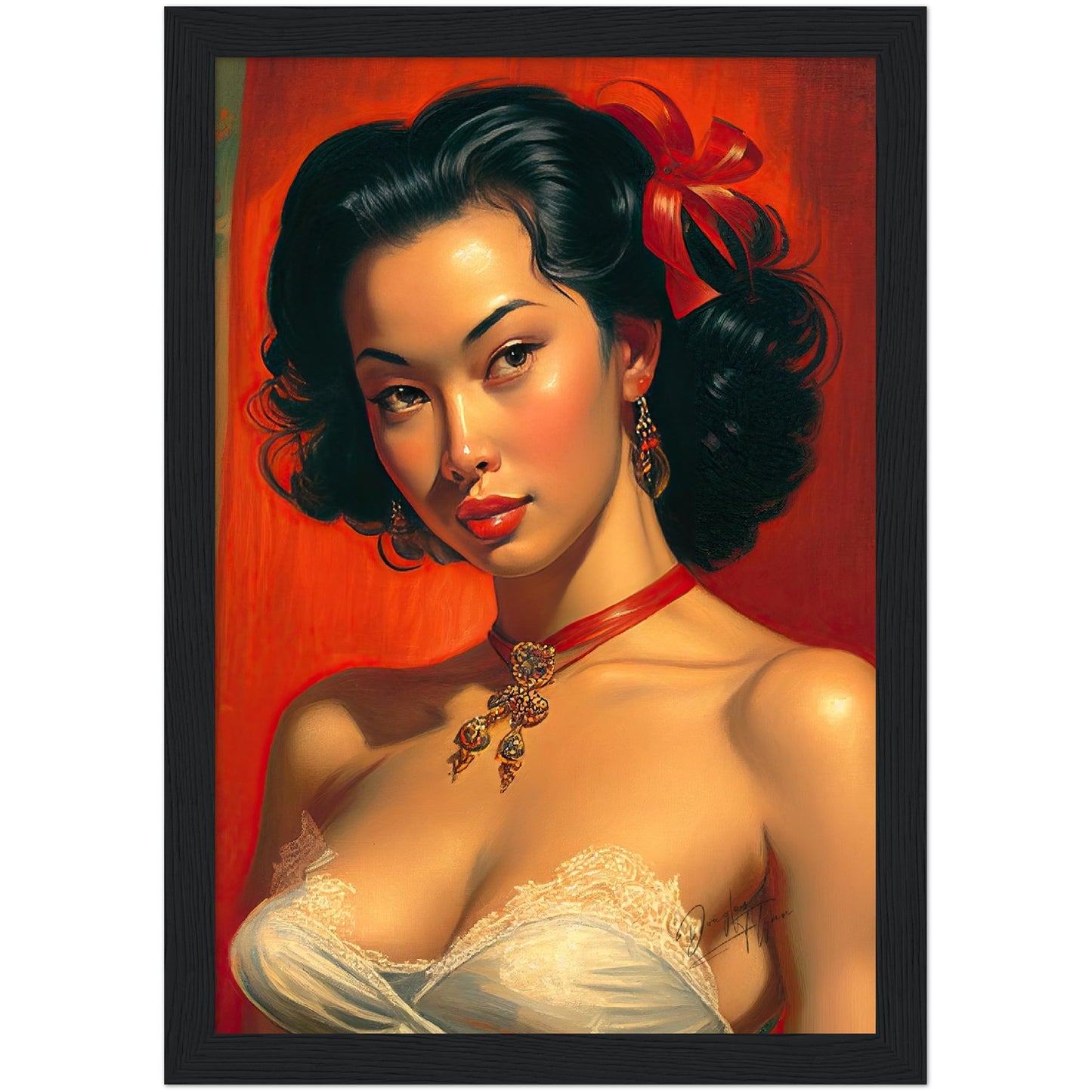 »Diamond Dreamer« retro poster