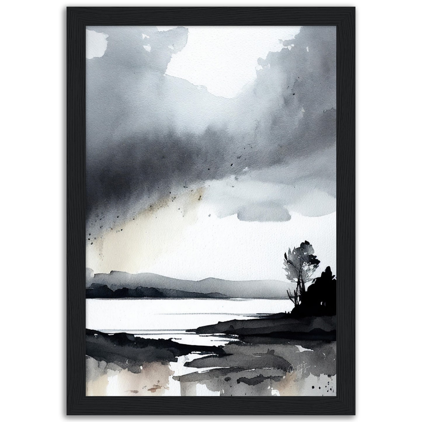 »Horizon Mood« retro poster