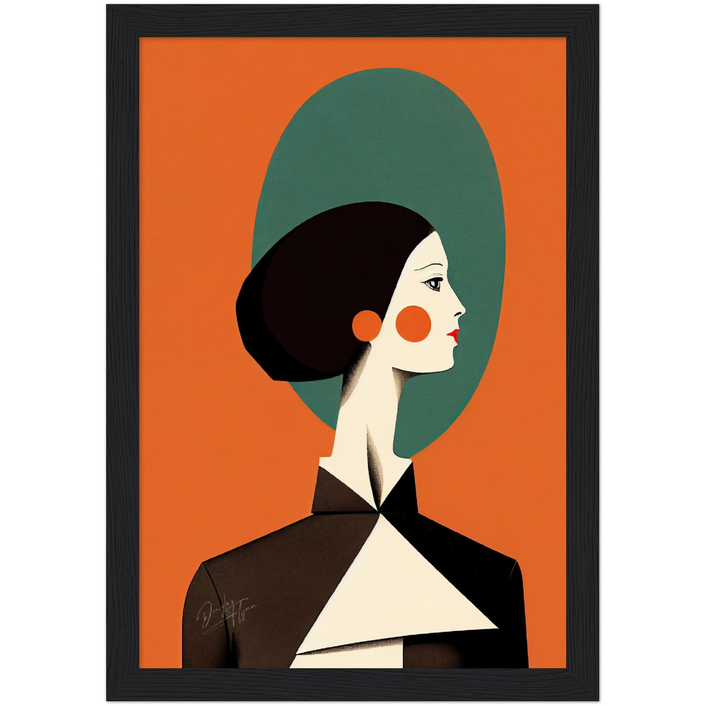 »The Beauty of Togetherness« retro poster