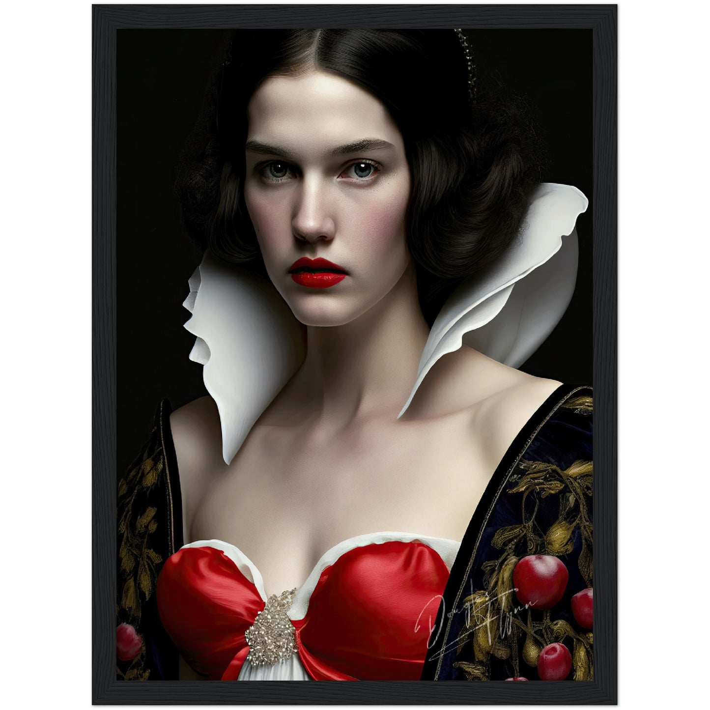 »Fairytale Glam« retro poster
