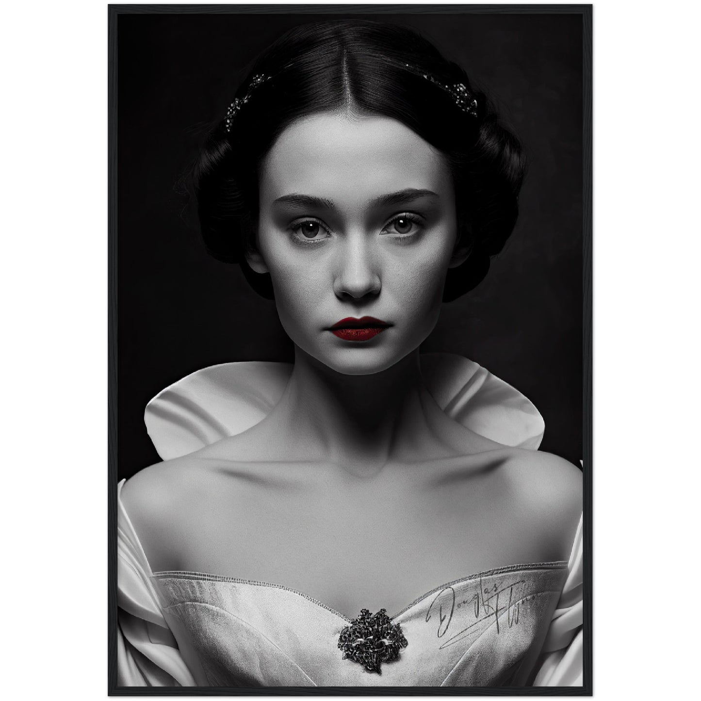»White Wedding Fantasy« retro poster