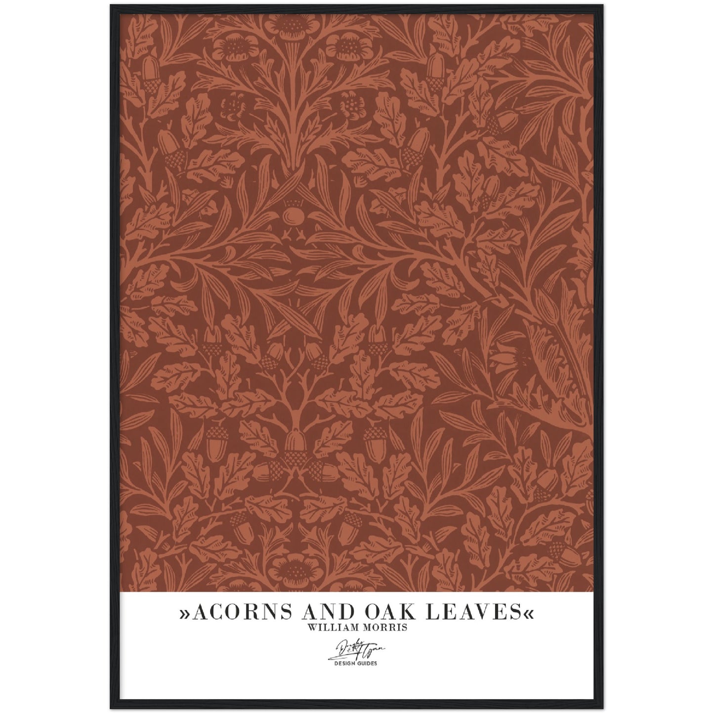 »Acorns and oak leaves«