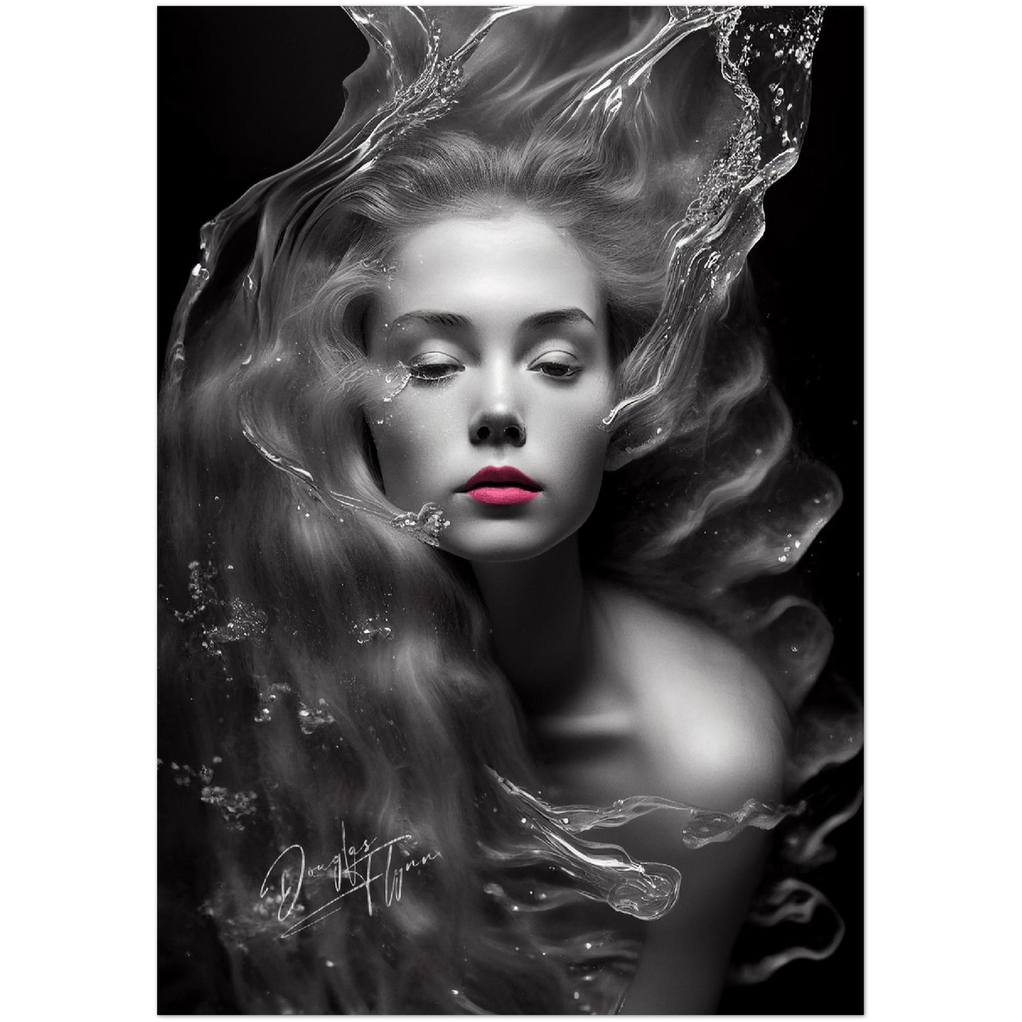 »Ocean Photoshoot« retro poster
