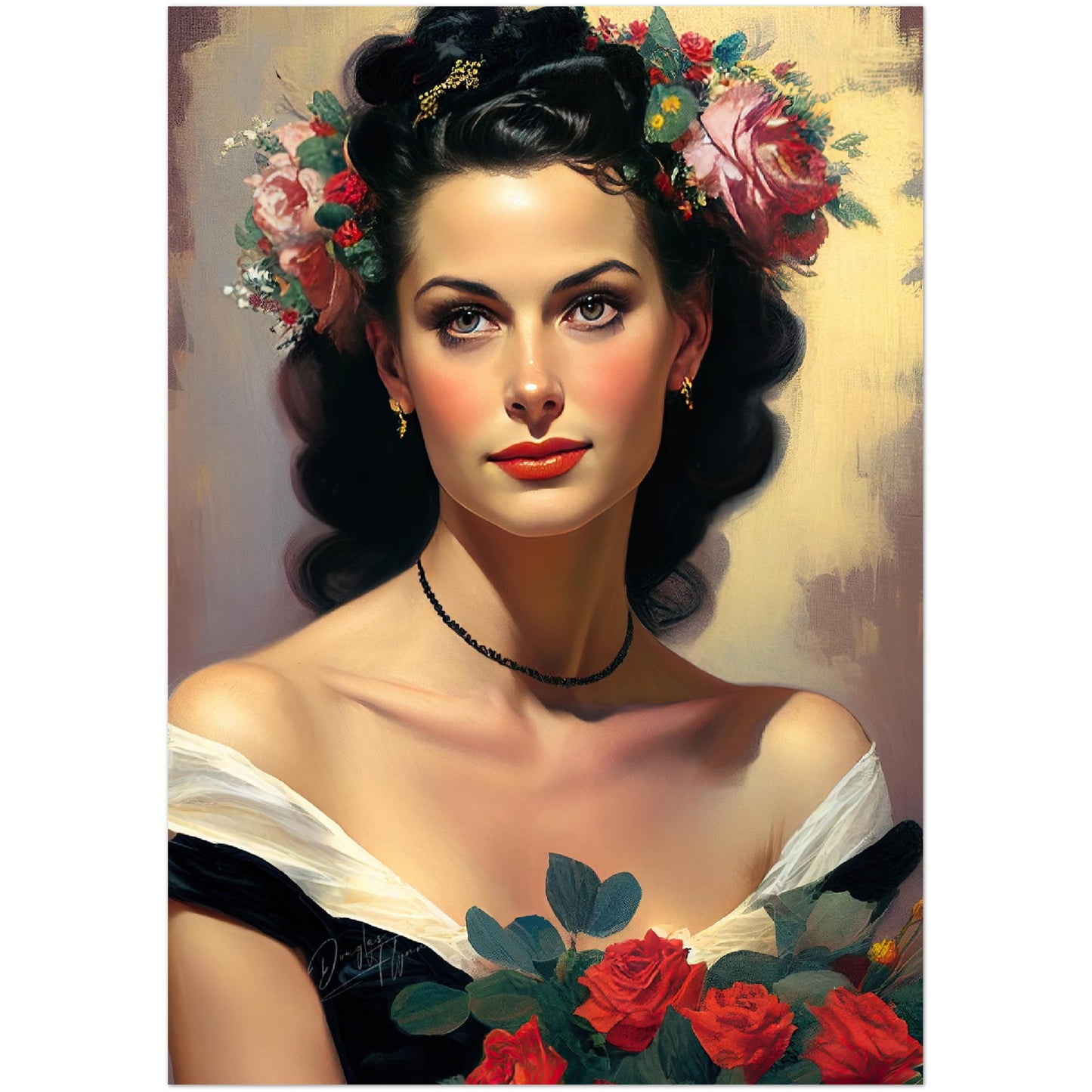 »Bridal Beauty« retro poster