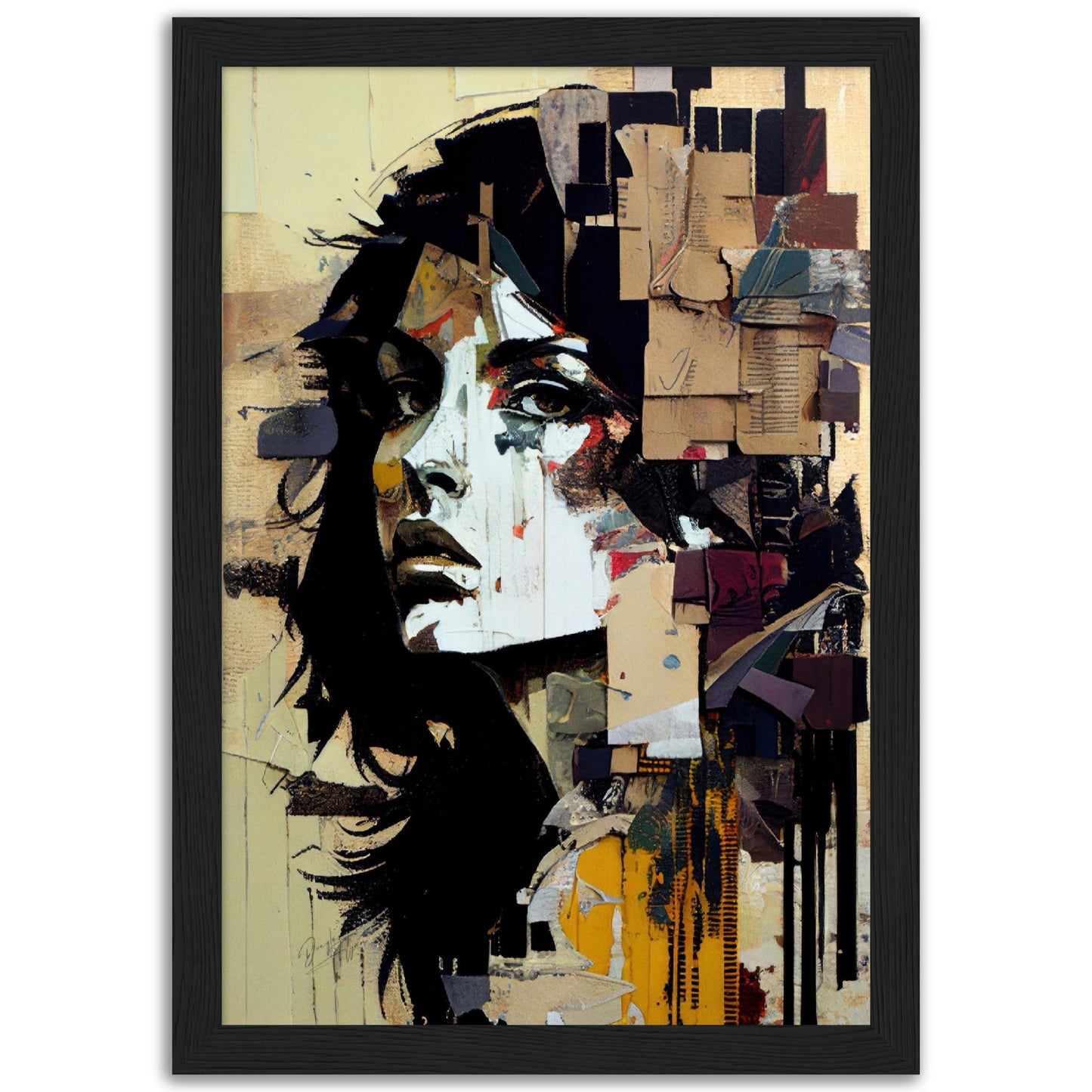 »Multifaceted Portrait« retroposter