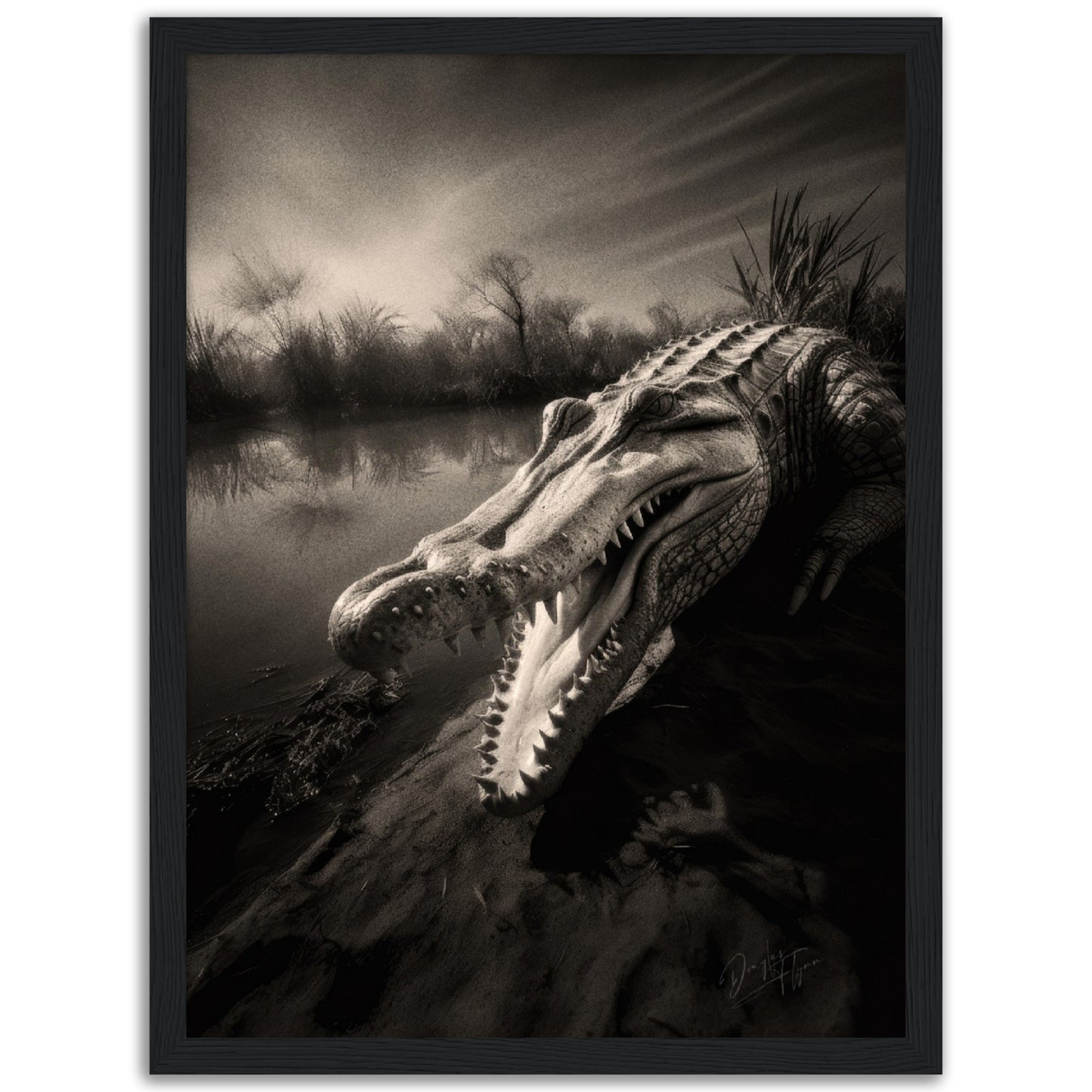 »Crocodile Terrifying Attack« poster