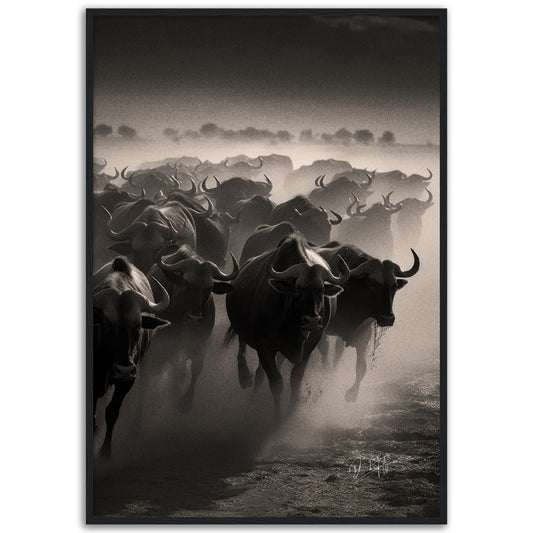 »Thundering Hooves« poster