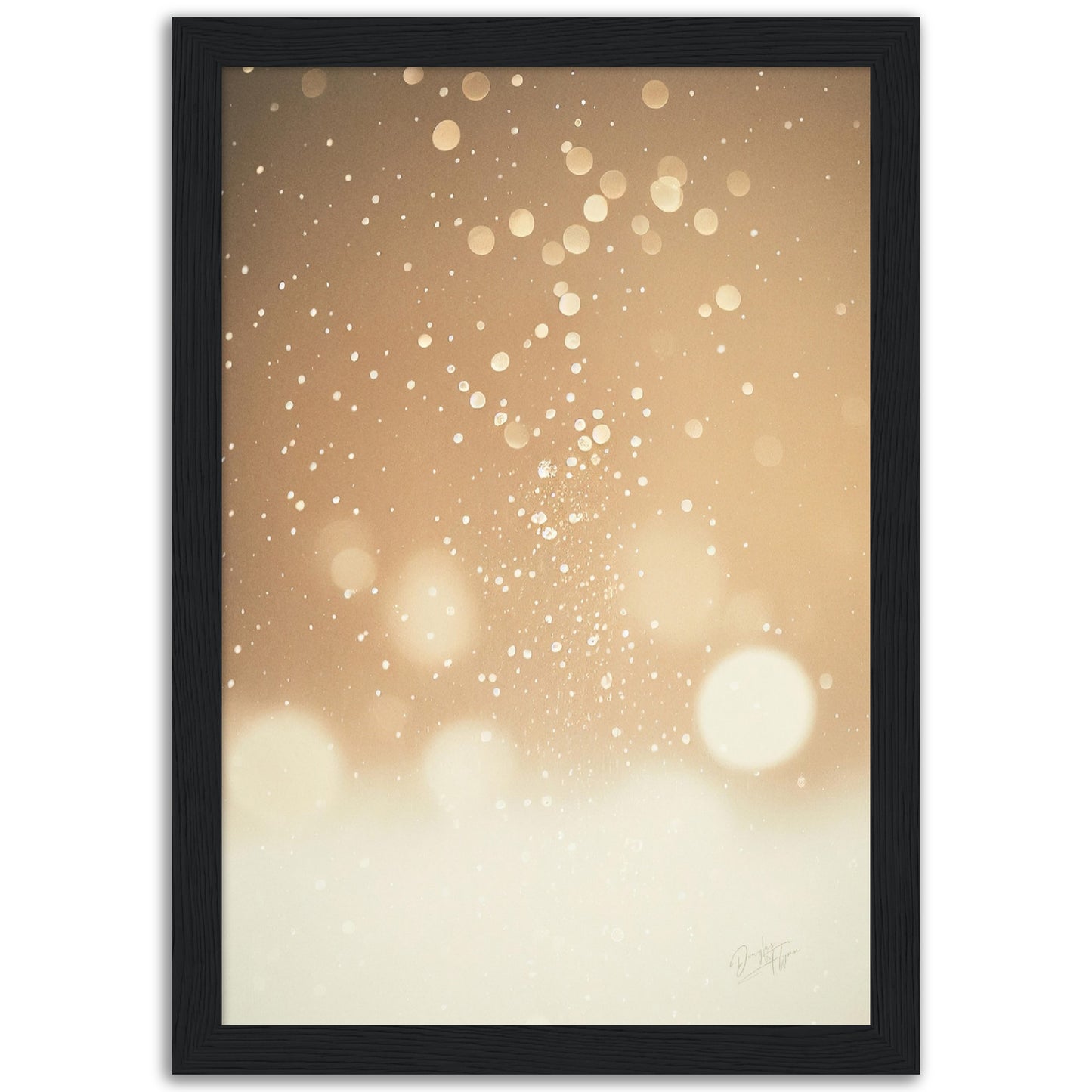 »Snow Falling« designposter