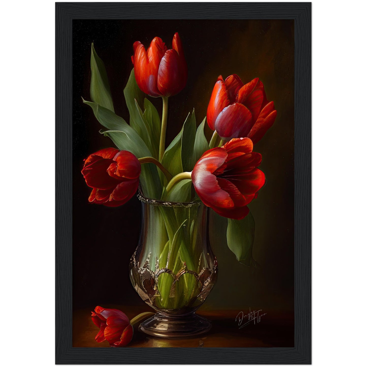 »Graceful Arrangement« retro poster