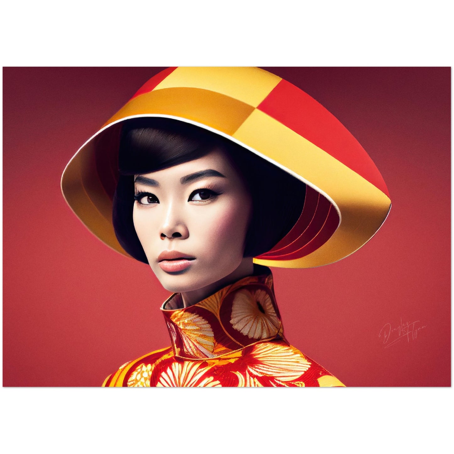 »Captivating Color« retro poster