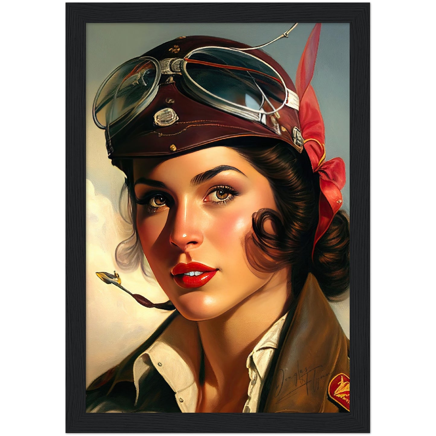 »I've got your tail« retro poster