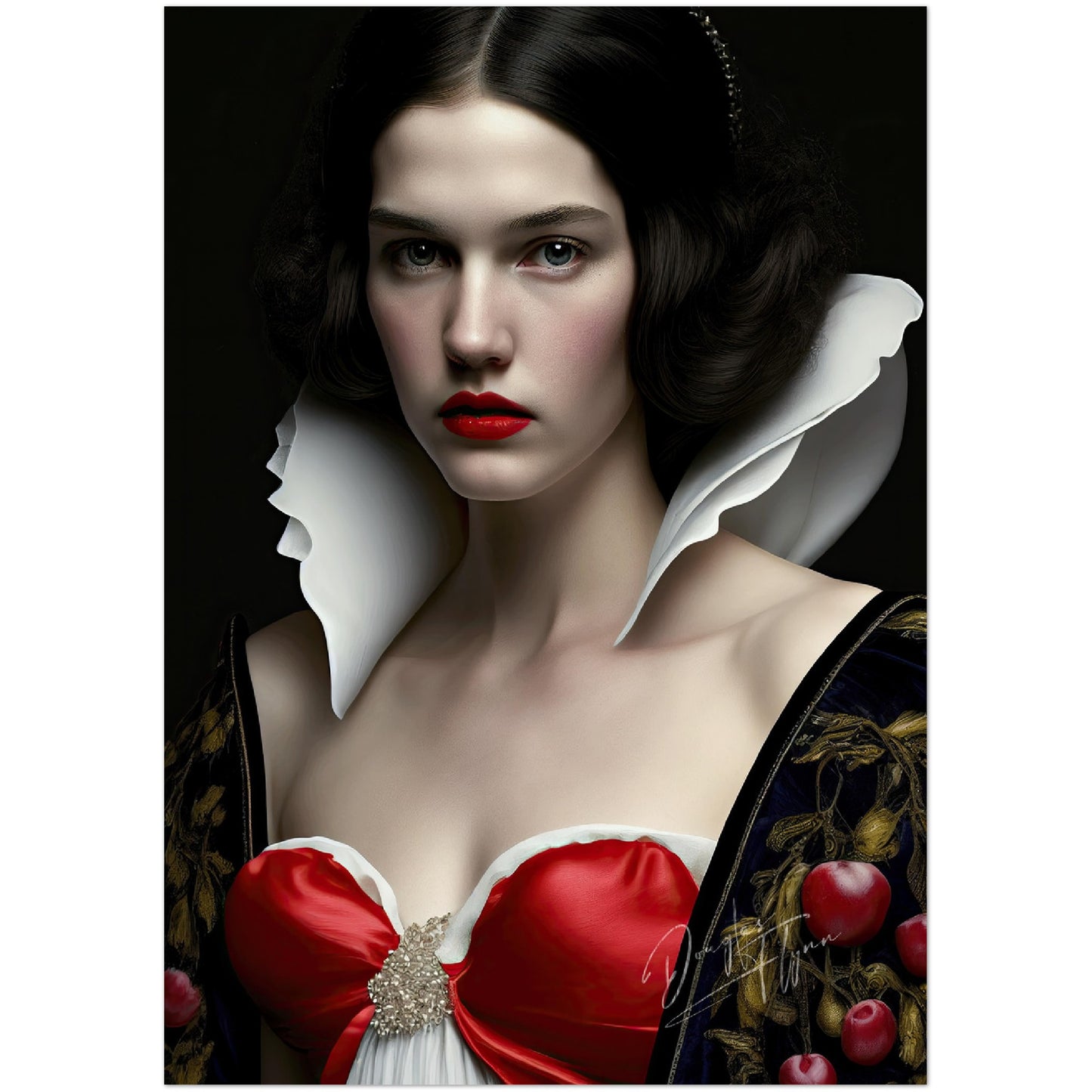 »Fairytale Glam« retro poster