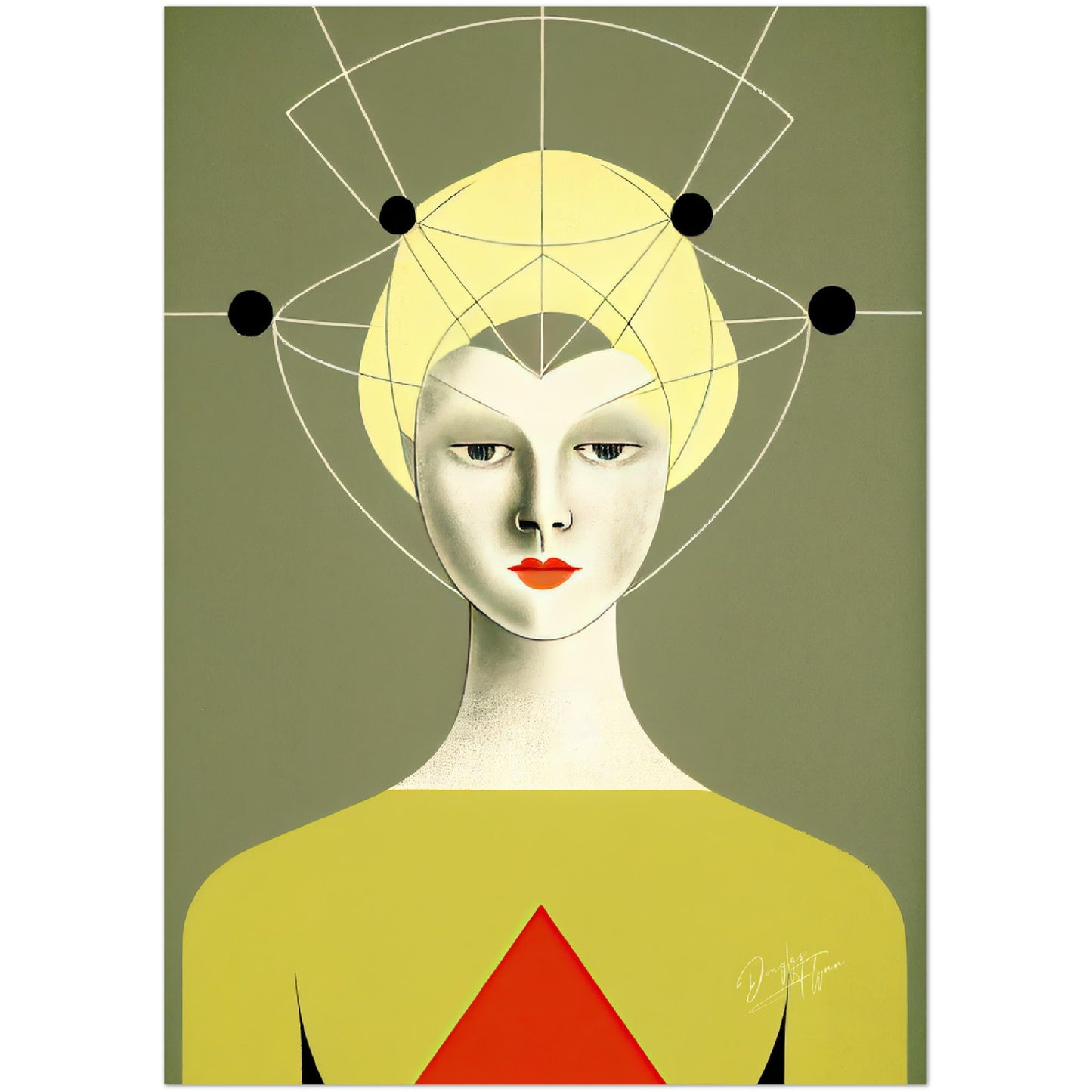 »Lifts Me Up« retro poster