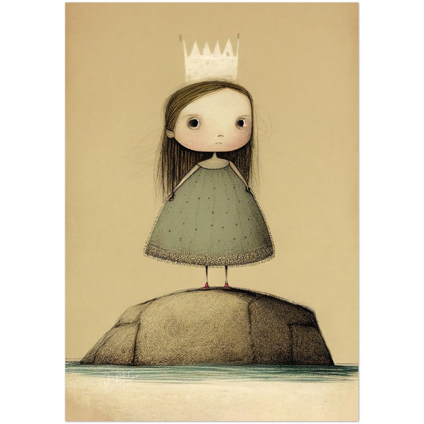 »Royal Sourpuss« retro poster