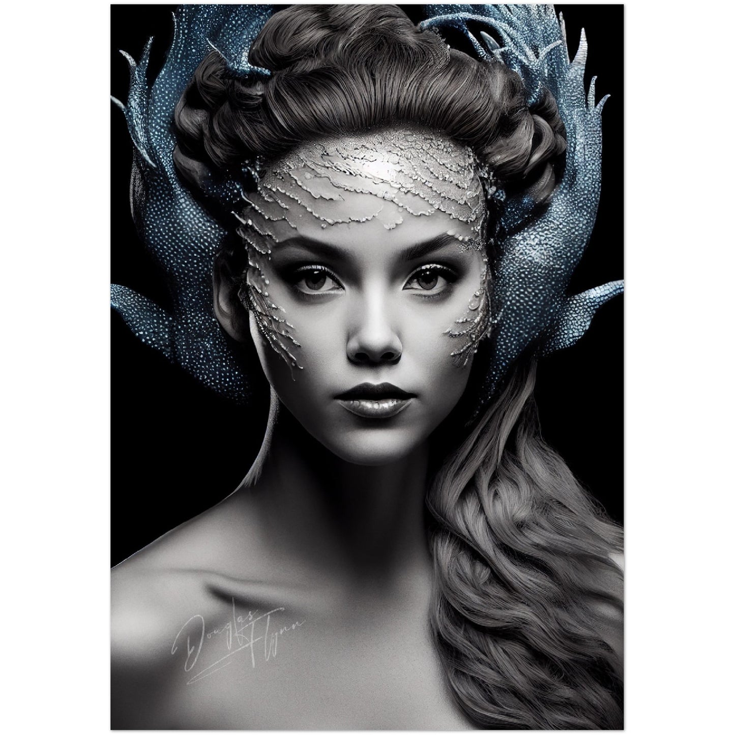 »Mermaid Fashion« retro poster