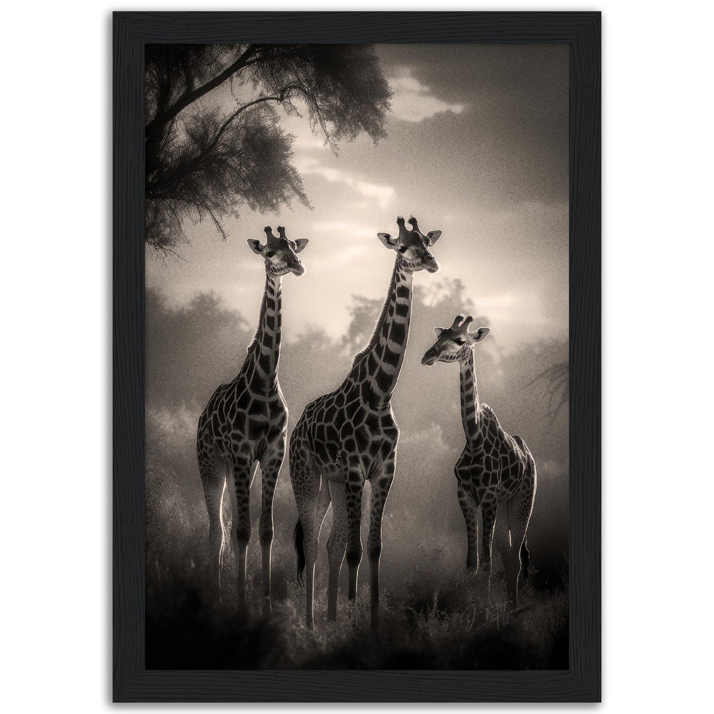 »Tall and Graceful« poster