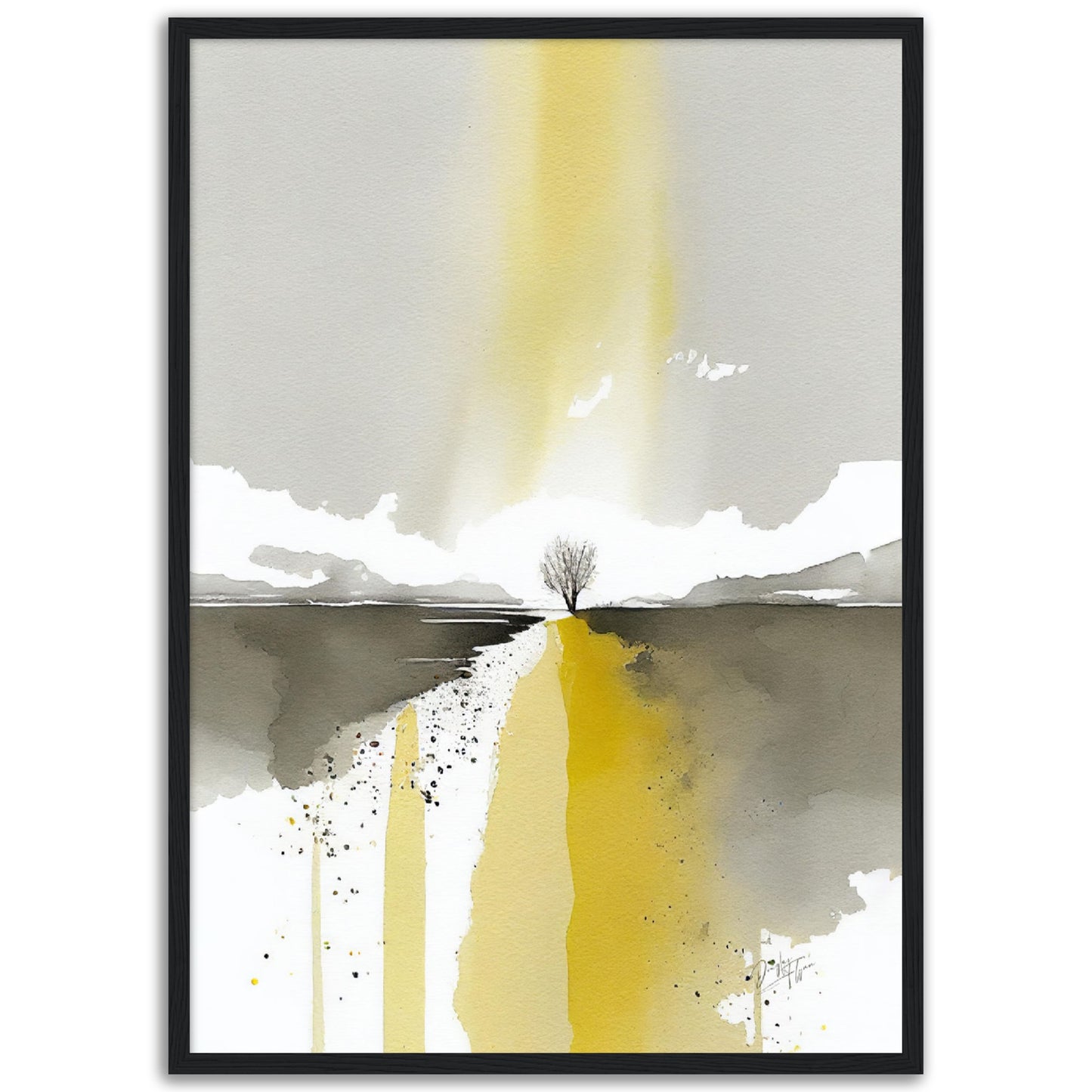 »After the Rain« retro poster