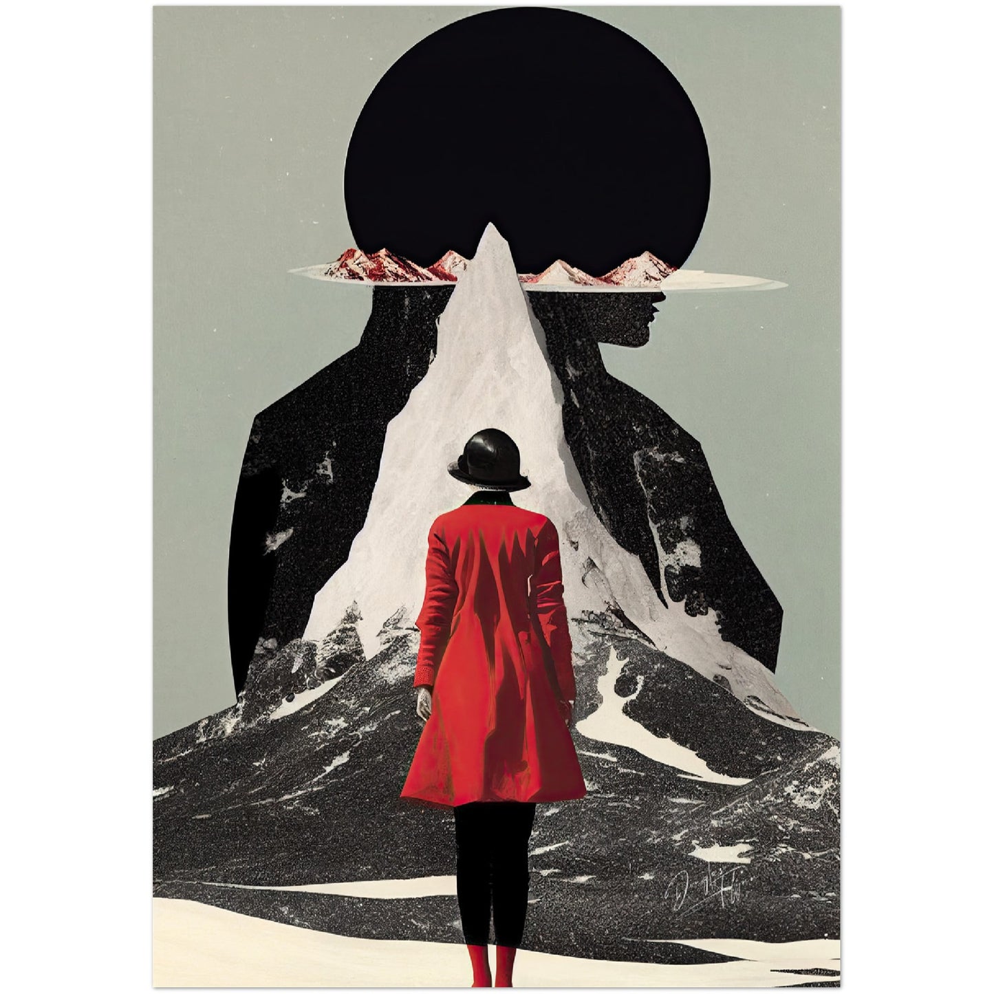 »A World of Impossible« retro poster