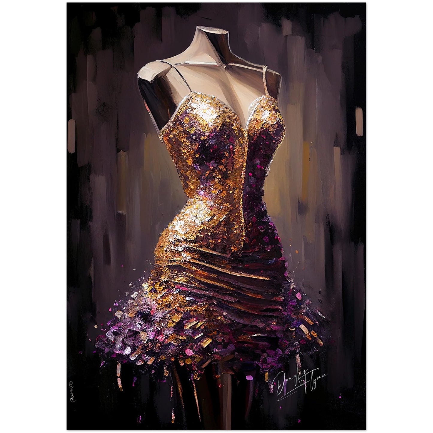 »Lavender Luminance Dress«