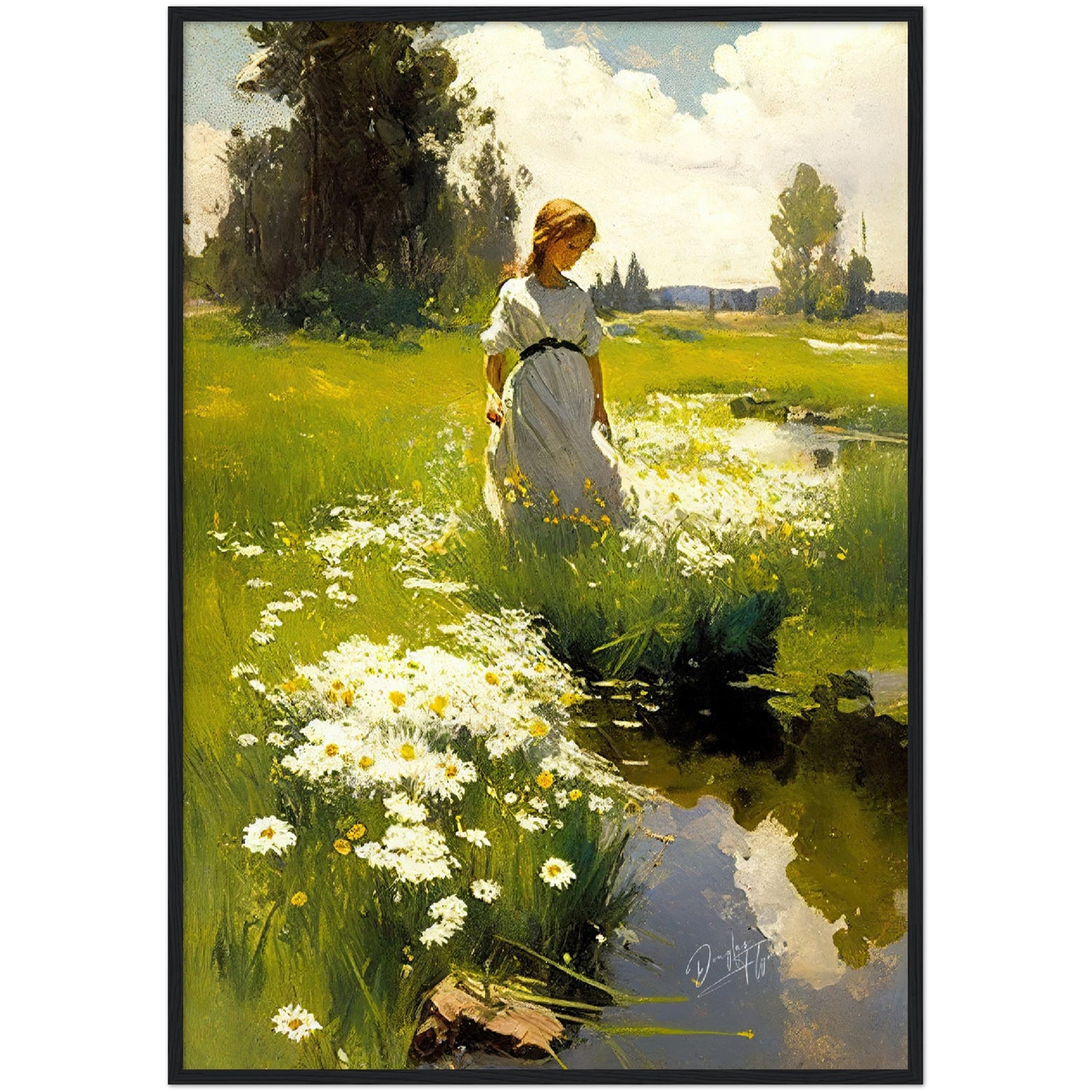 »Isabella, summerday« retro poster