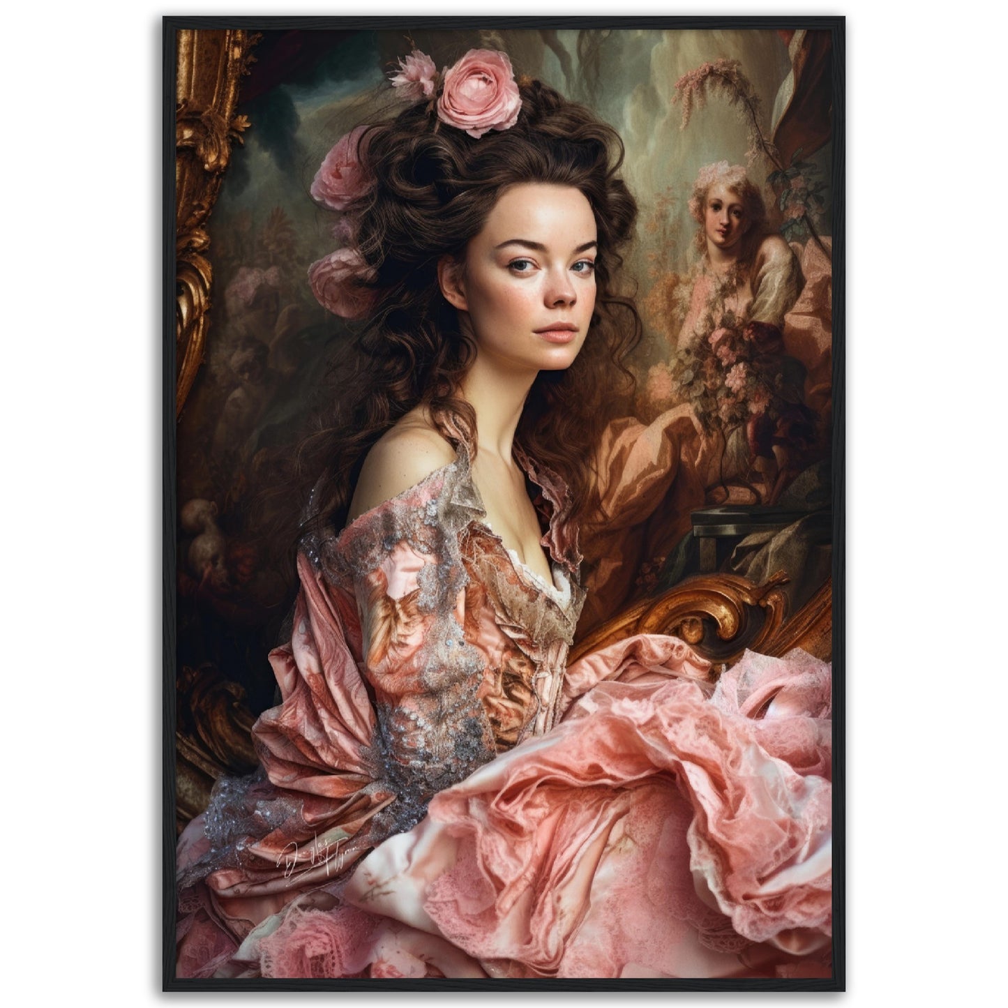 »Mesmerizing Rococo Enchantments« poster