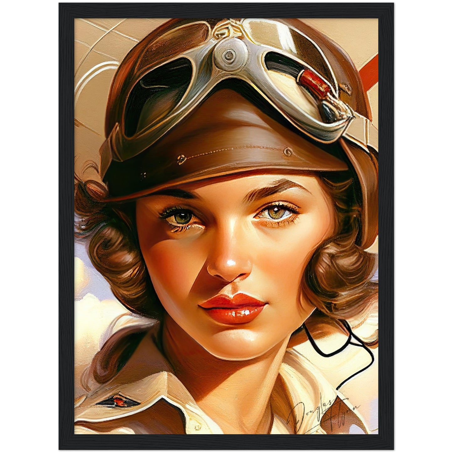 »Keeping My Gear Down For You retro poster