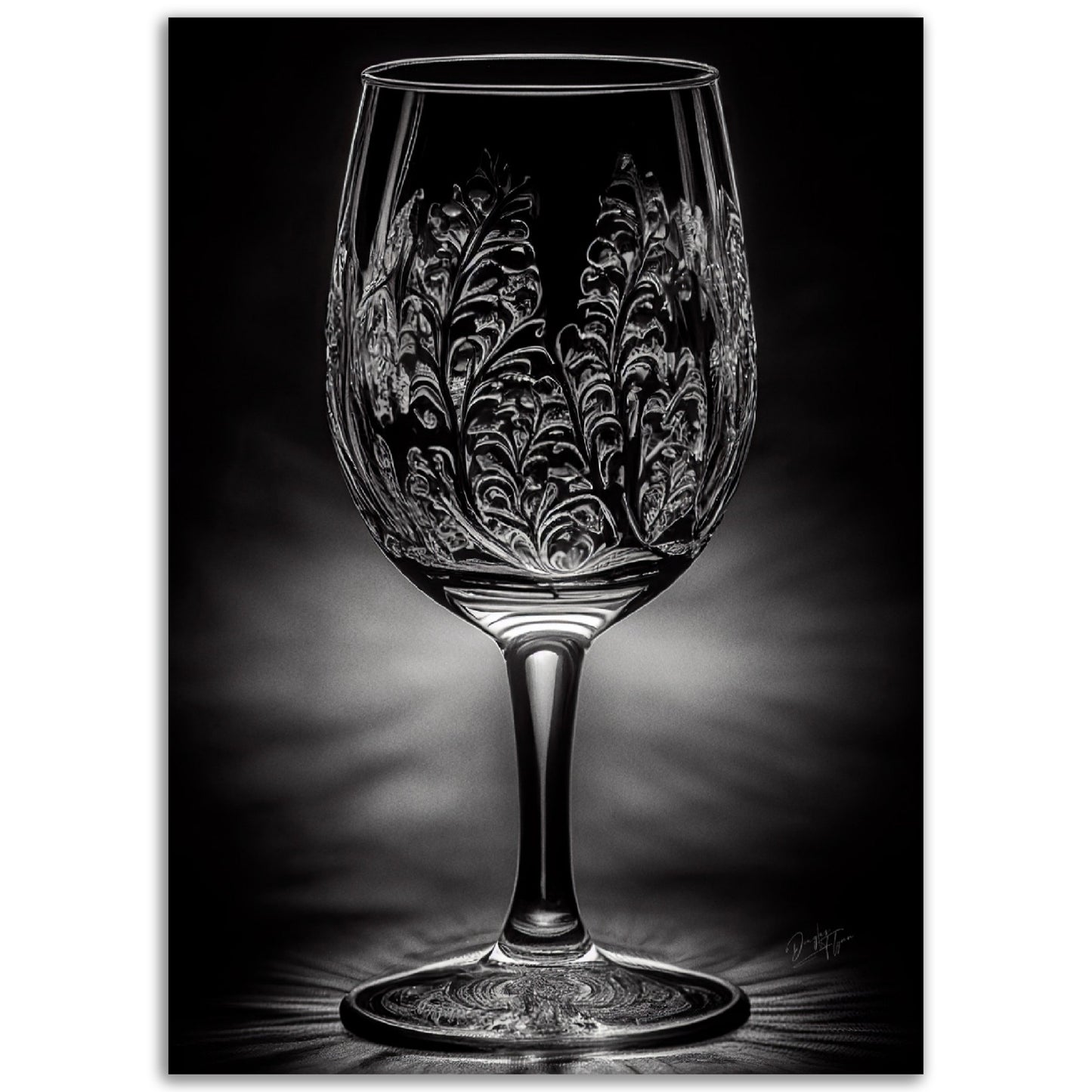 »Glass in Deep Shadows« poster