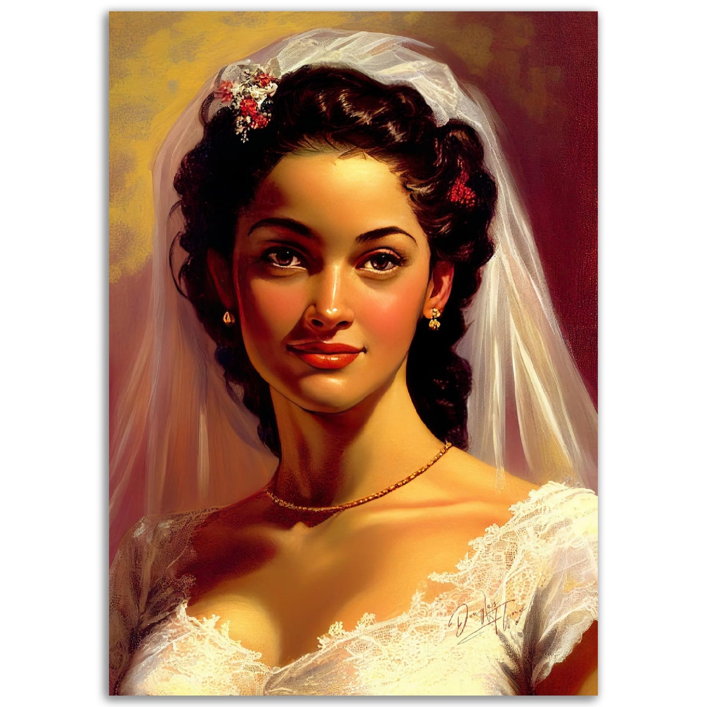 »Vintage Love« retro poster