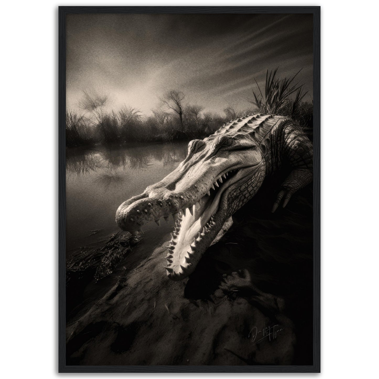 »Crocodile Terrifying Attack« poster
