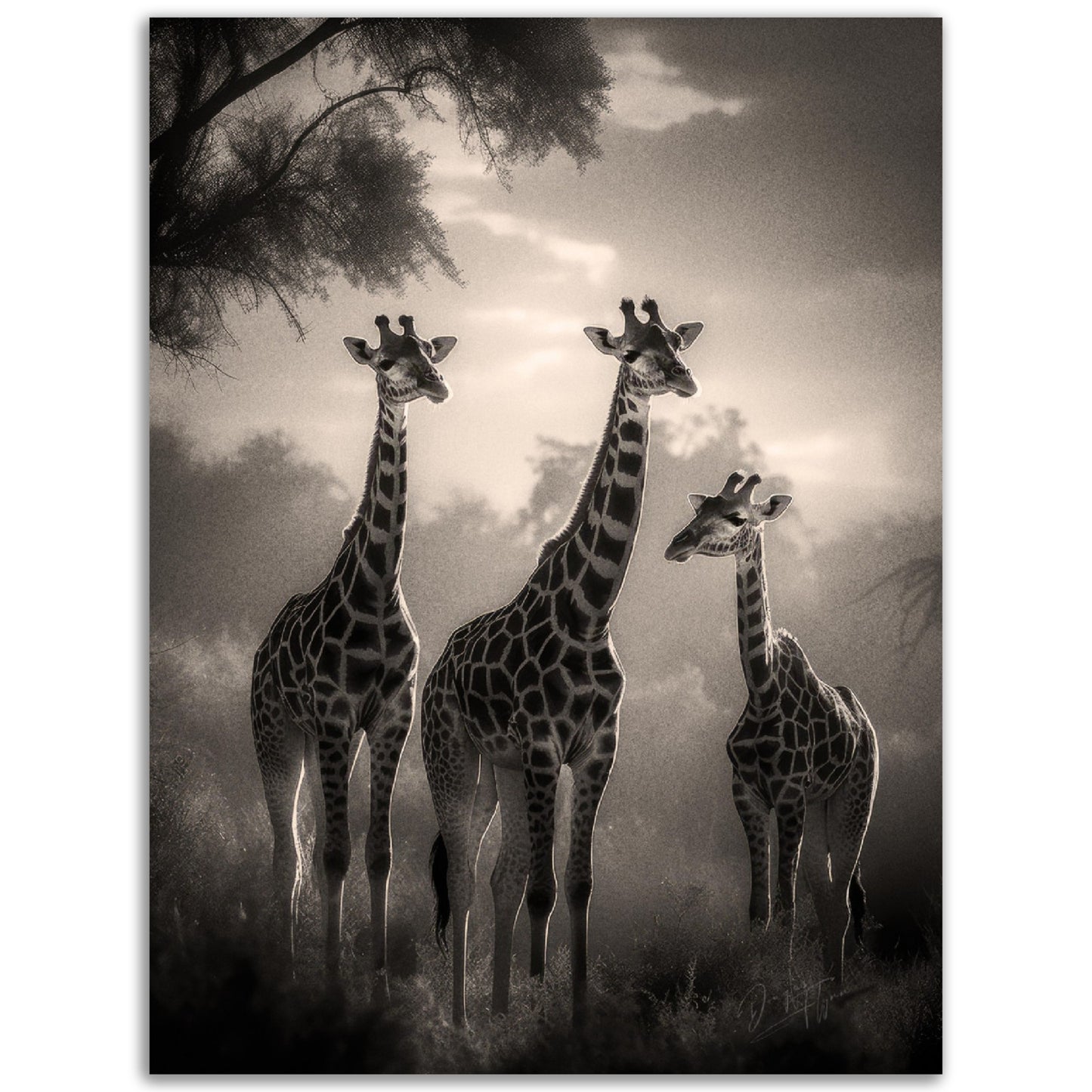 »Tall and Graceful« poster