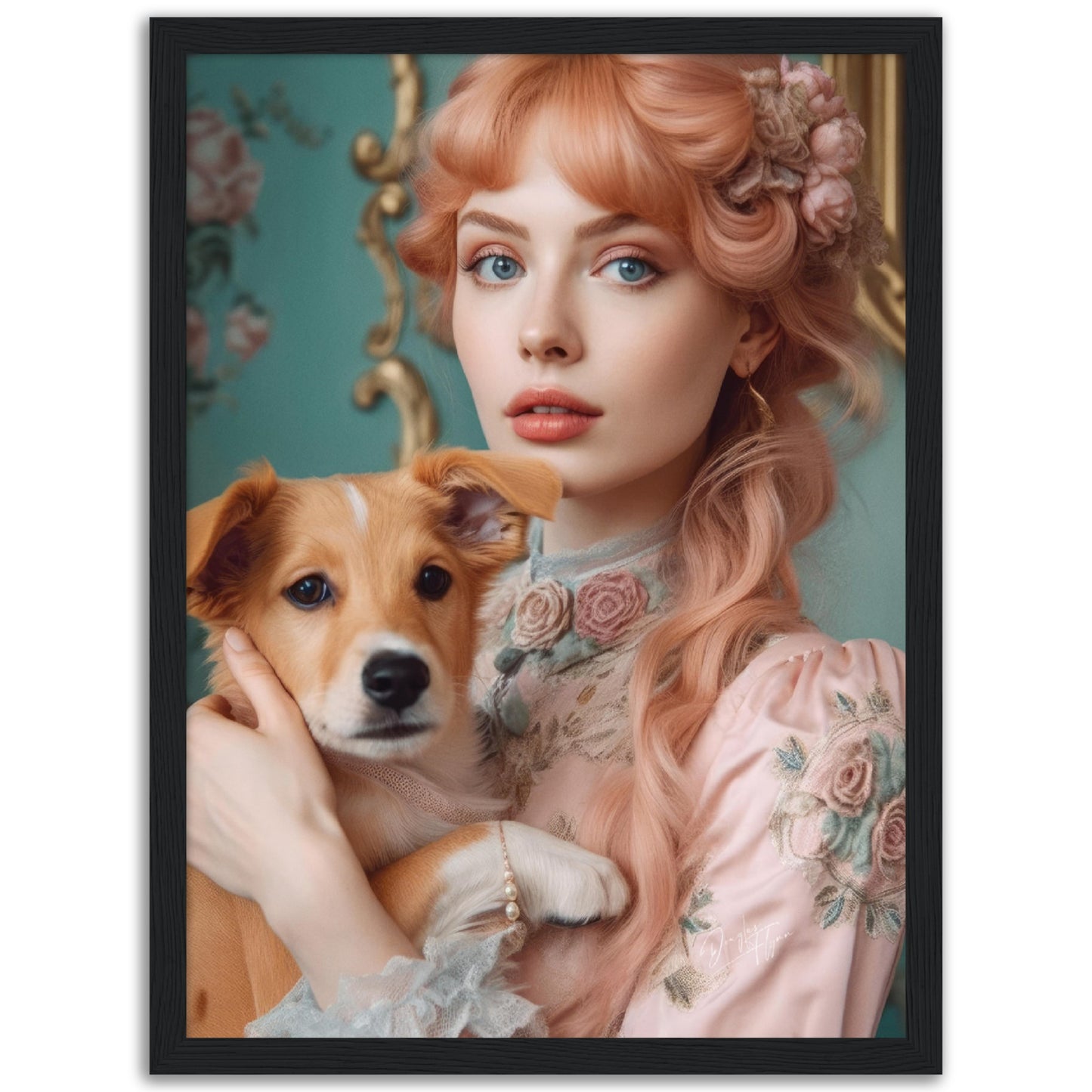»Enchanting Rococo Forest Fantasies« poster