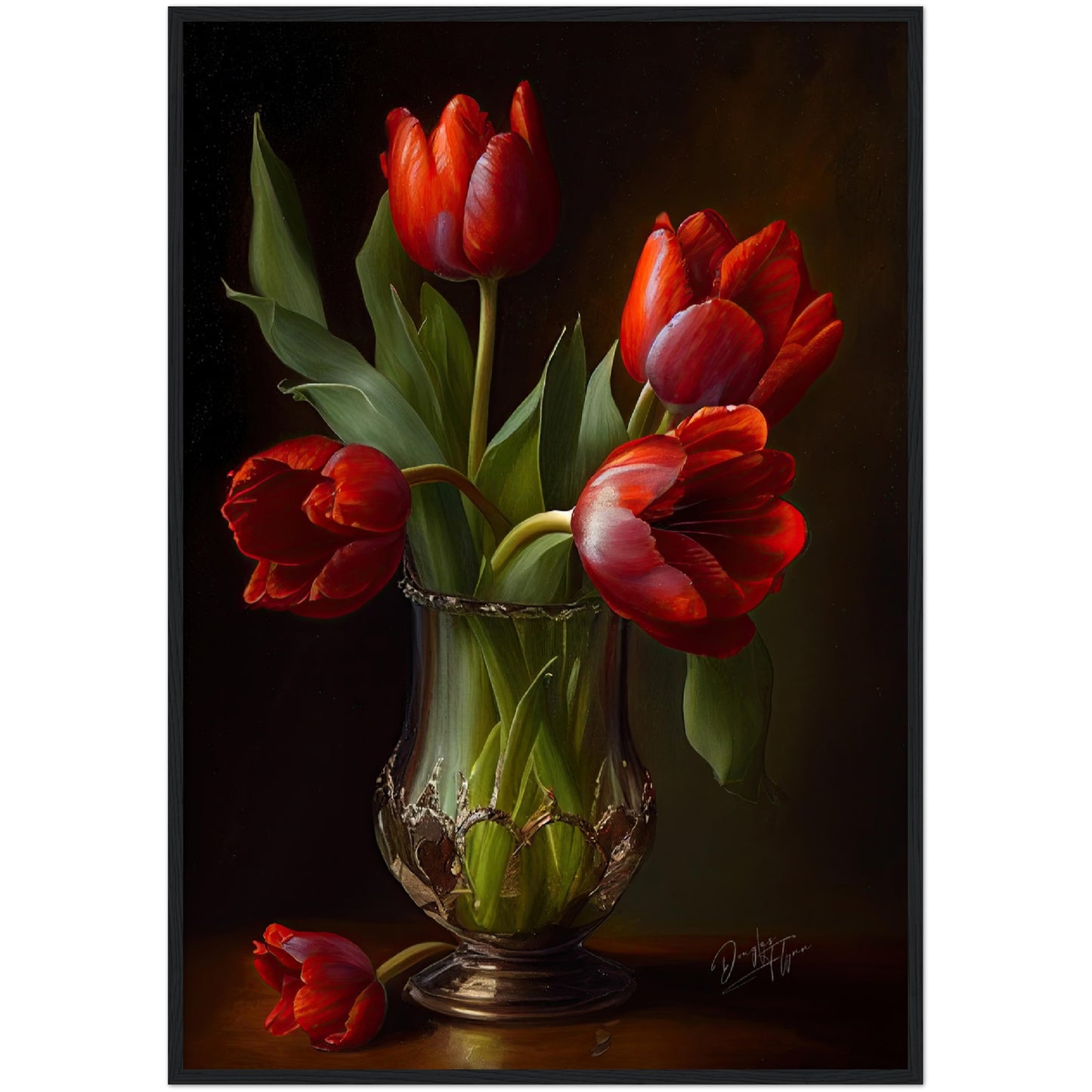 »Graceful Arrangement« retro poster