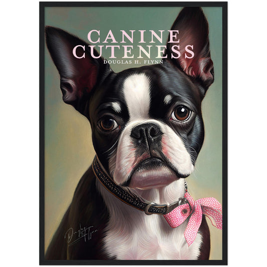 »Canine Cuteness« merch poster