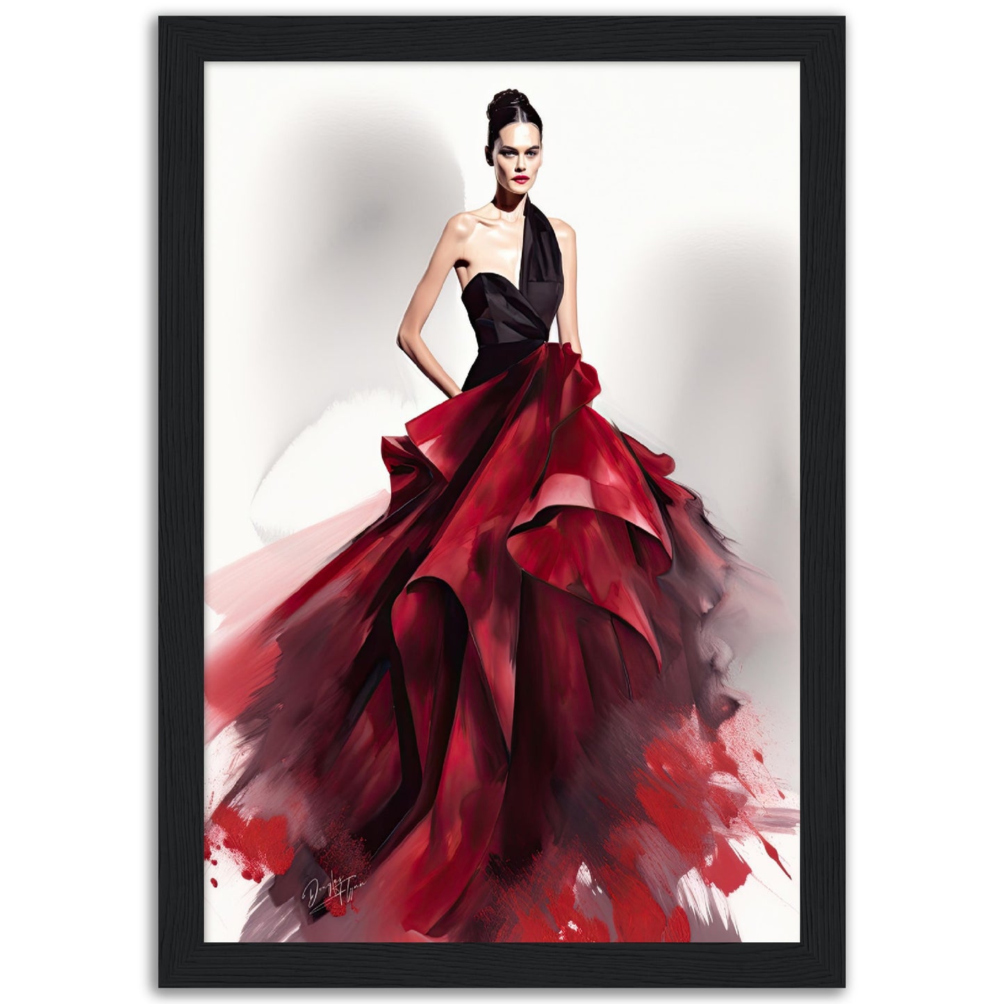 »Gown Addict« poster