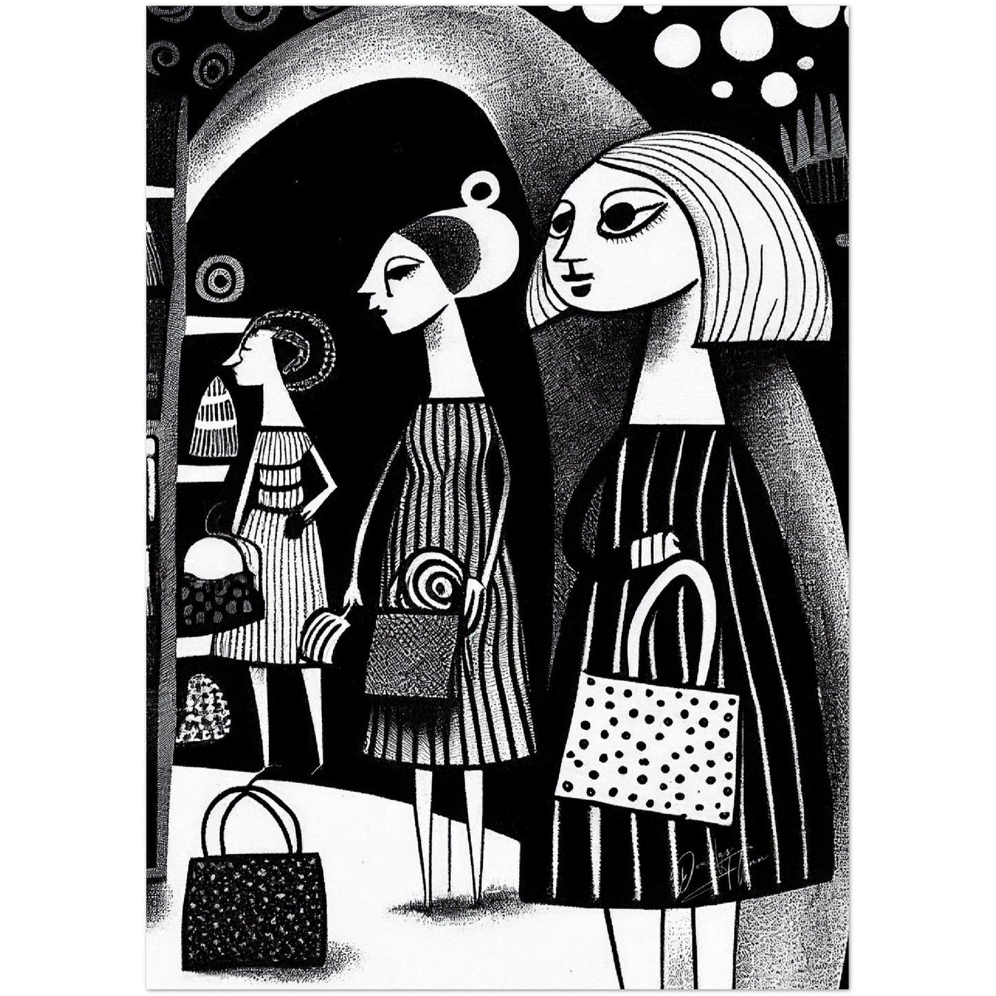 »Even More Shopping« retro poster