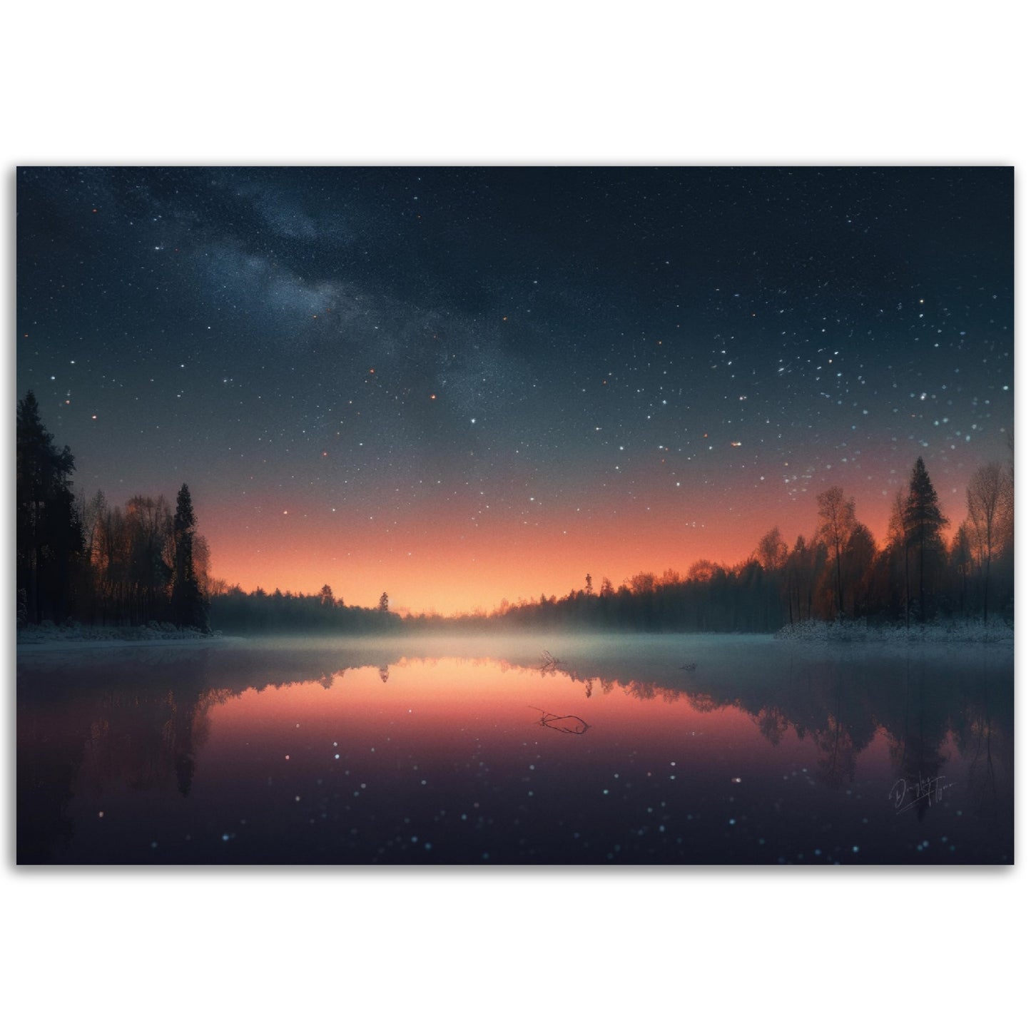 »Embracing the Unknown« landskapsposter