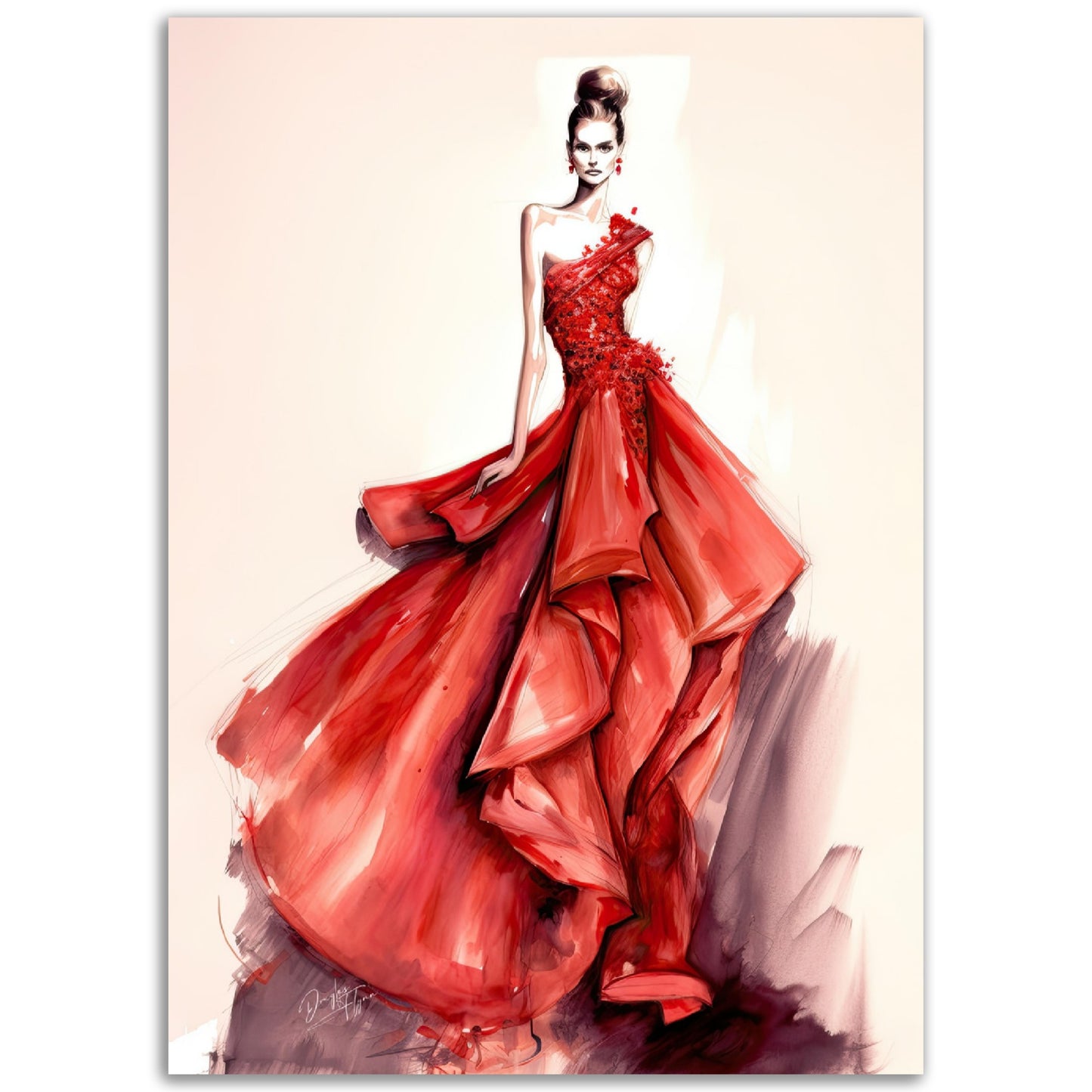 »Gowning Around« poster