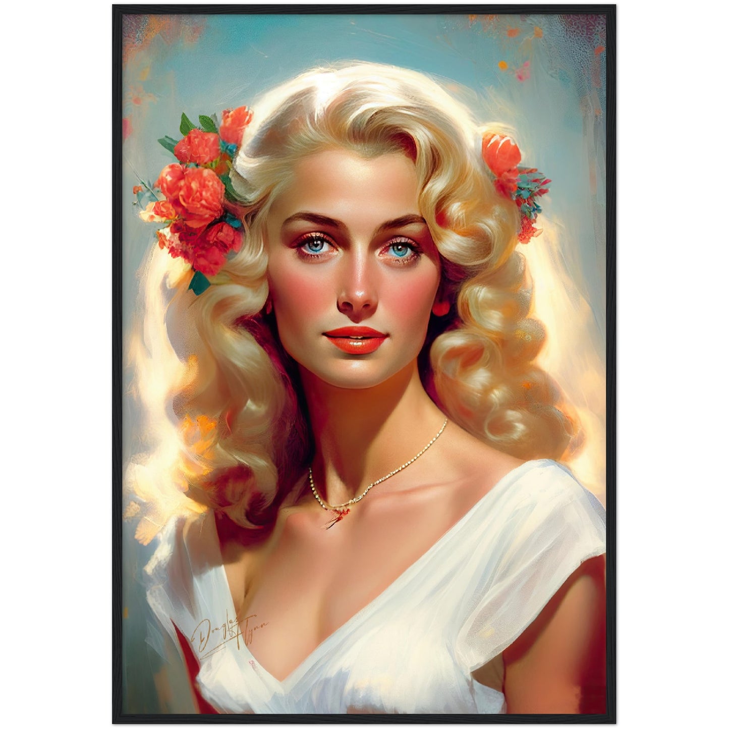 »Bridal Dream Day« retro poster
