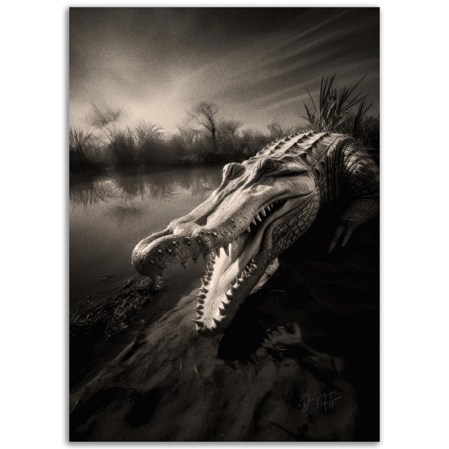 »Crocodile Terrifying Attack« poster