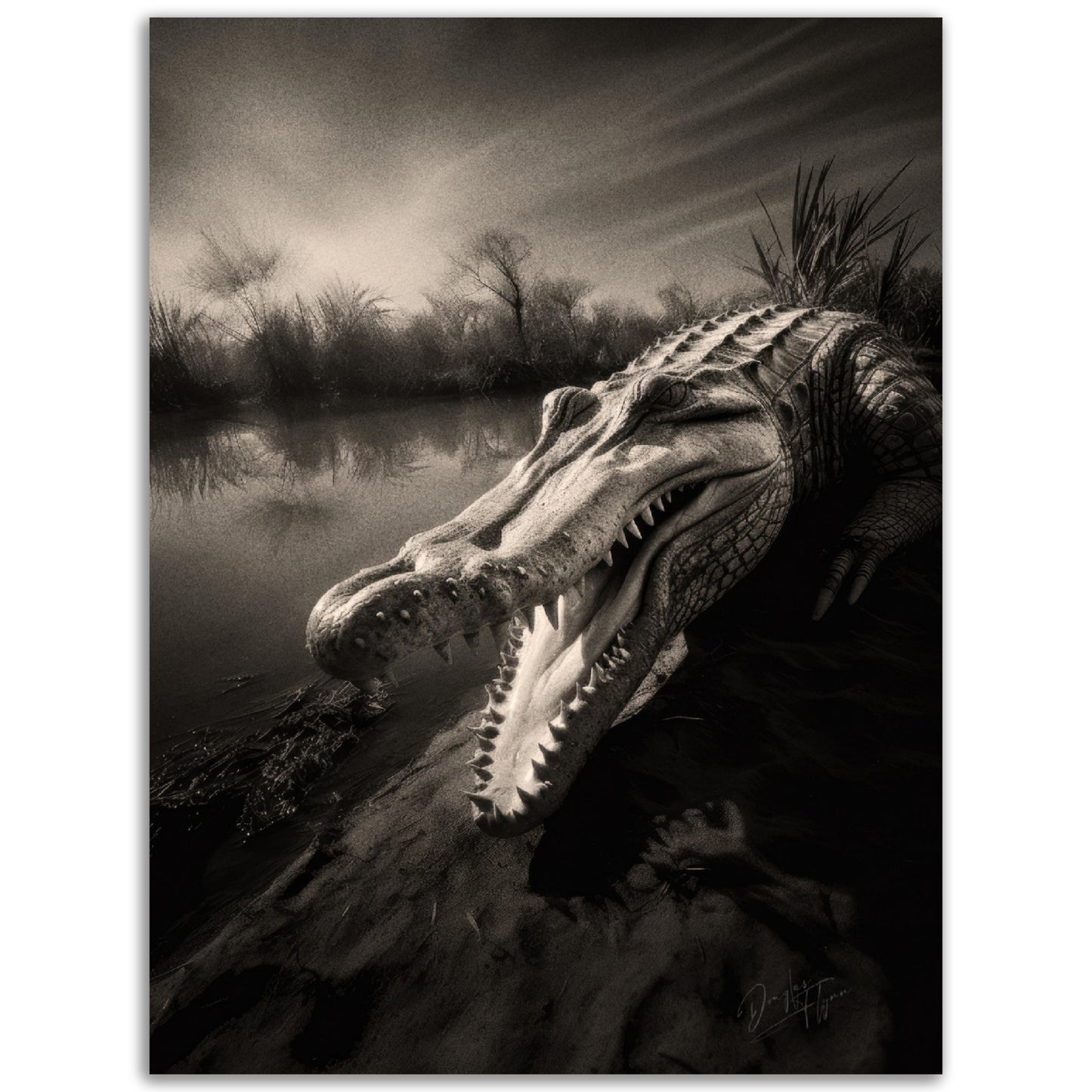 »Crocodile Terrifying Attack« poster
