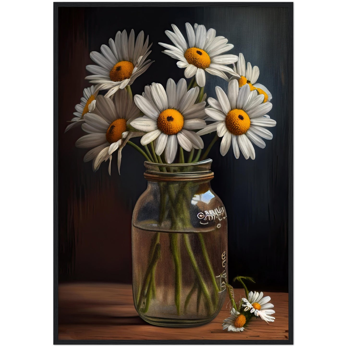 »Romantic Bouquet« retro poster