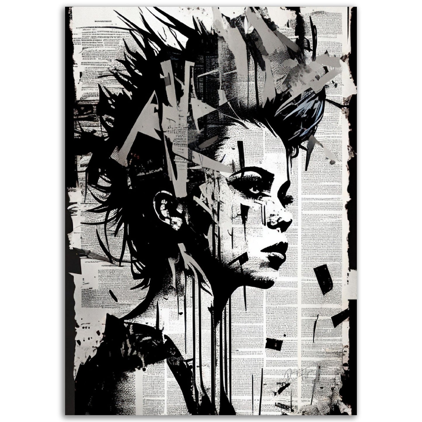 »Blend of Power« retroposter