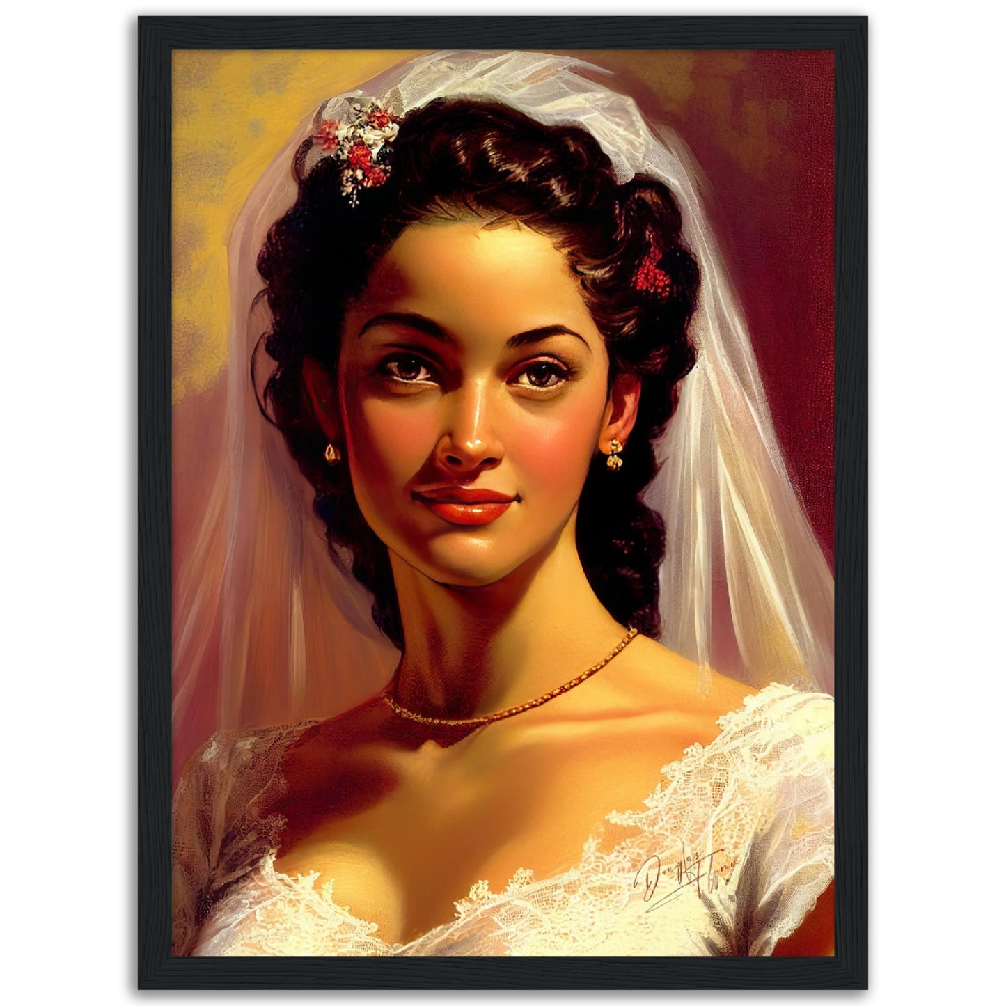 »Vintage Love« retro poster